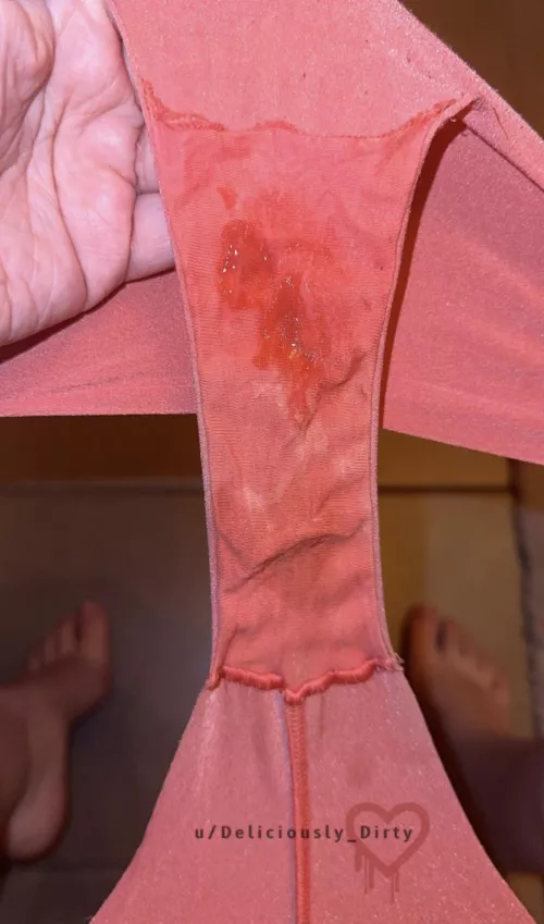 I love seeing how my dreams effect my panties