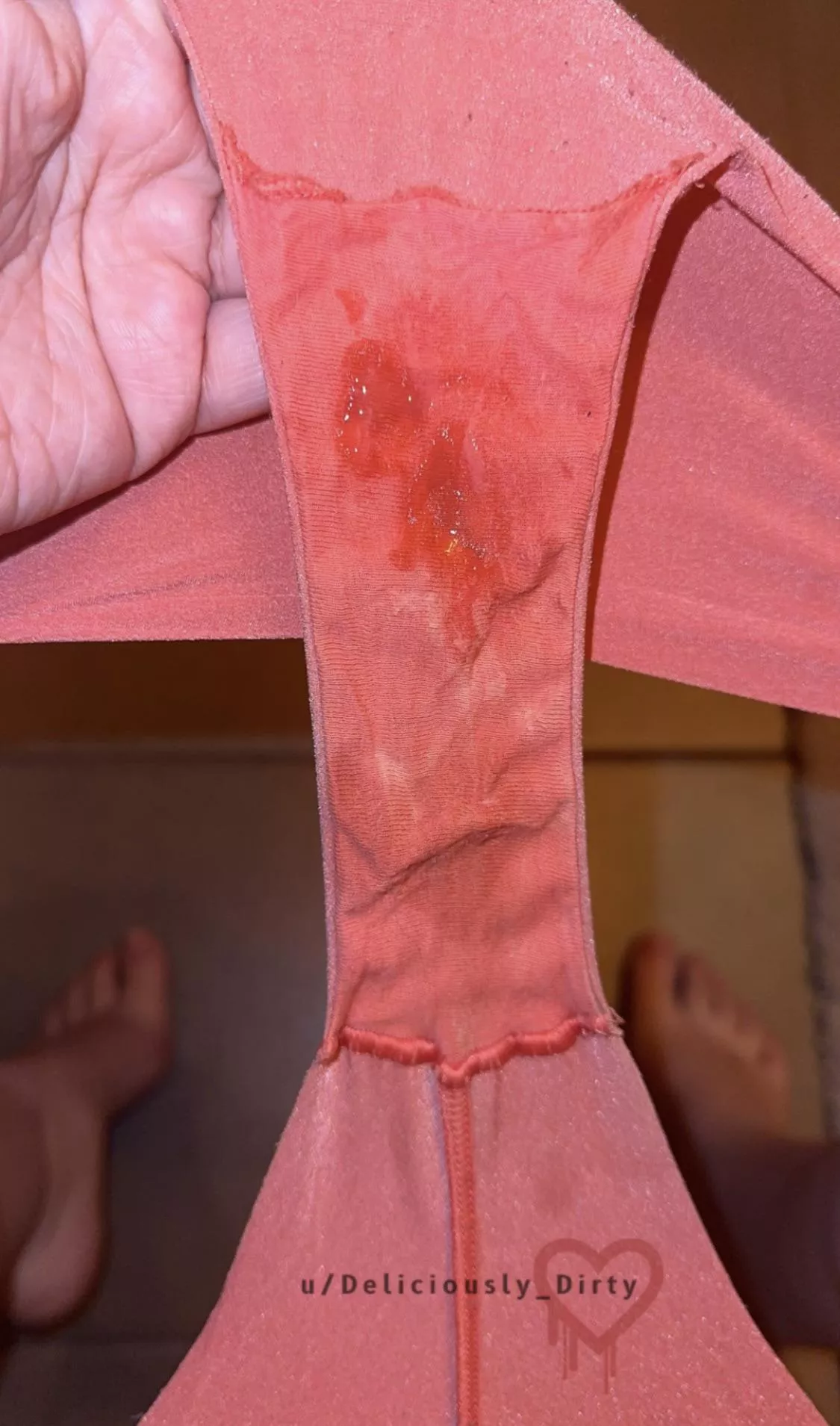 I love seeing how my dreams effect my panties