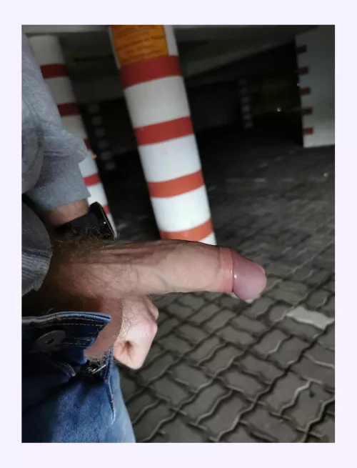 In an underground car pxrk