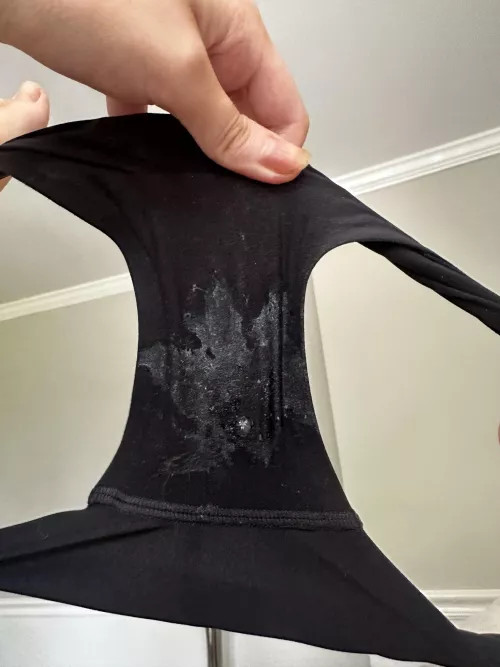 I've been so horny all day I've been soaking my panties