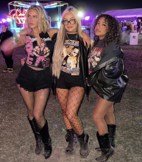 Jojo, cj and liv morgan 