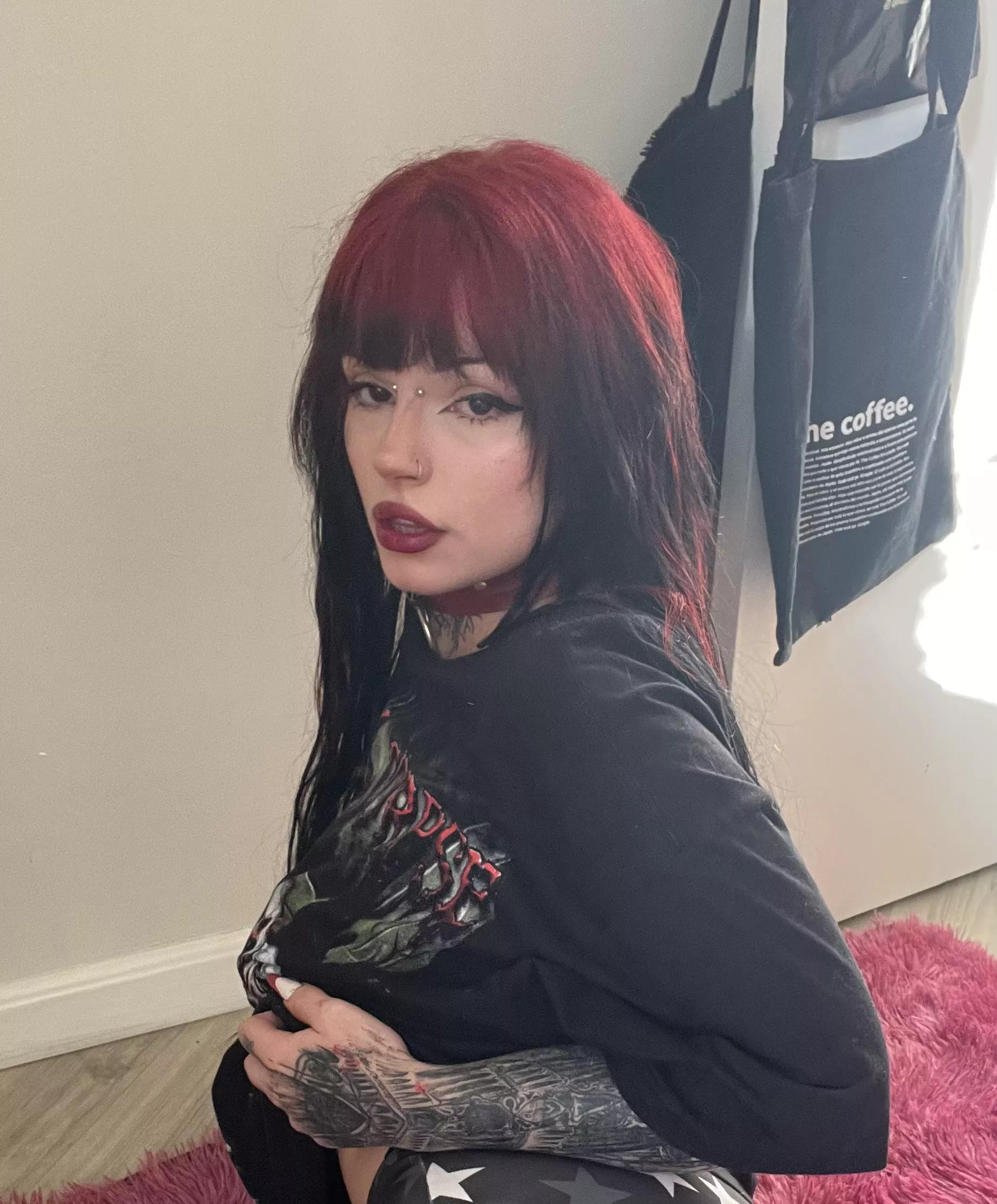 just lovin the new band shirt im wearing today