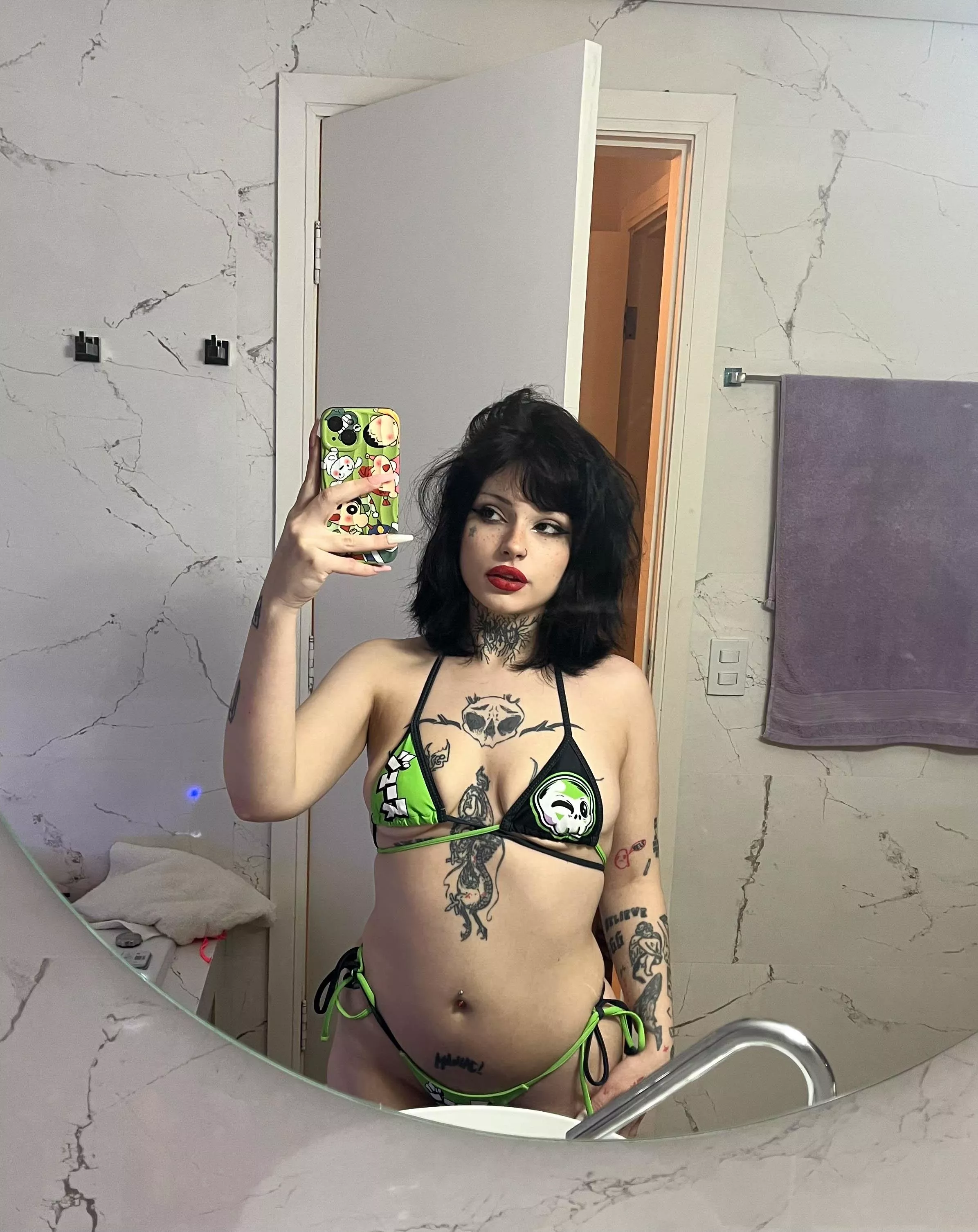 just trying to fit this new bikini