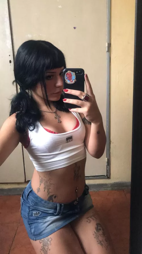 kneeling in front of u... hope u don't mind