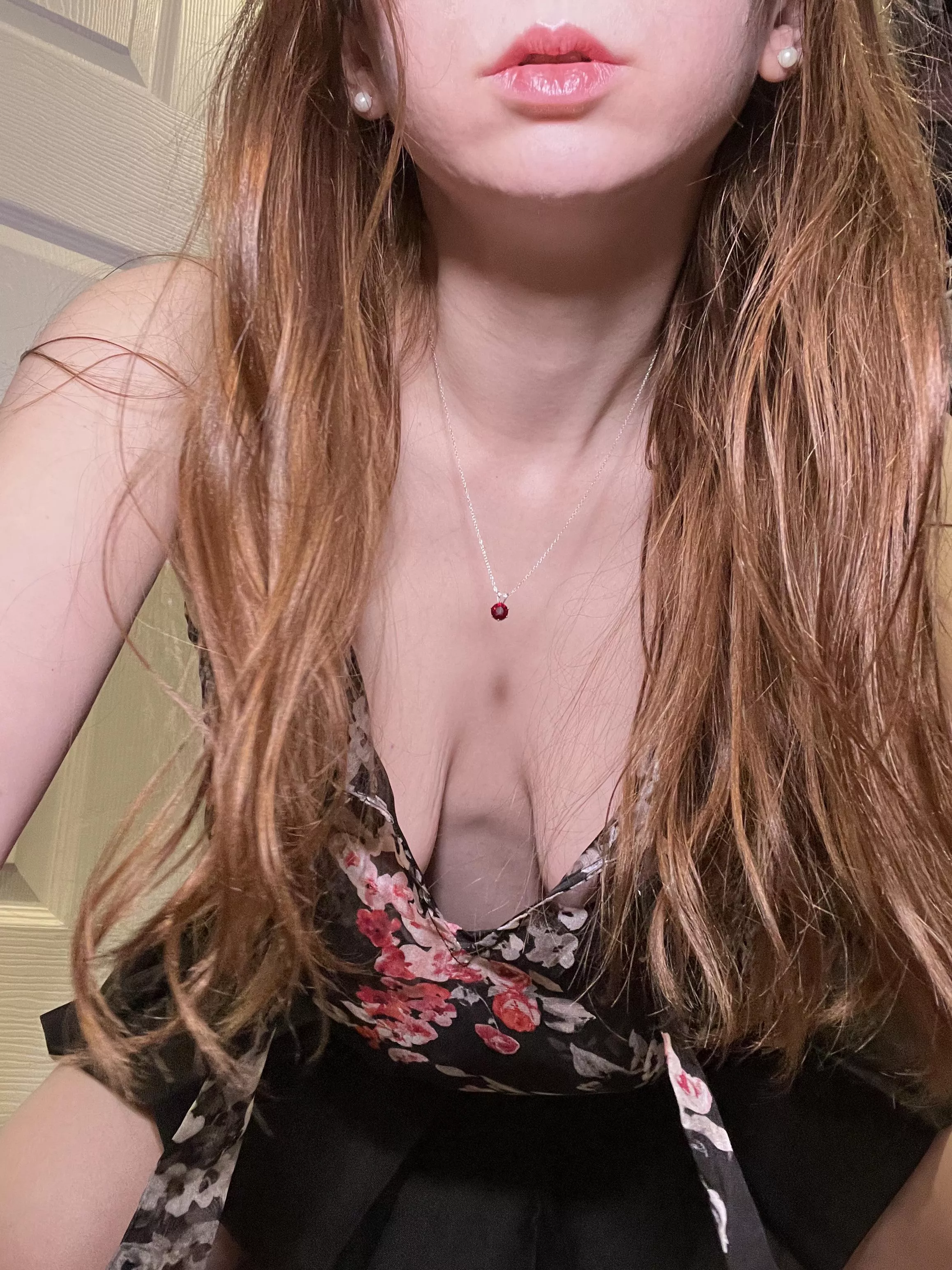 Look down my shirt and I will go down on you