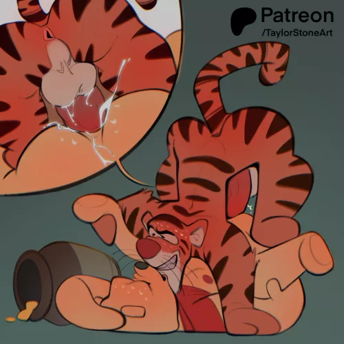 Making more hunny (Art by me @taylorstoneart)