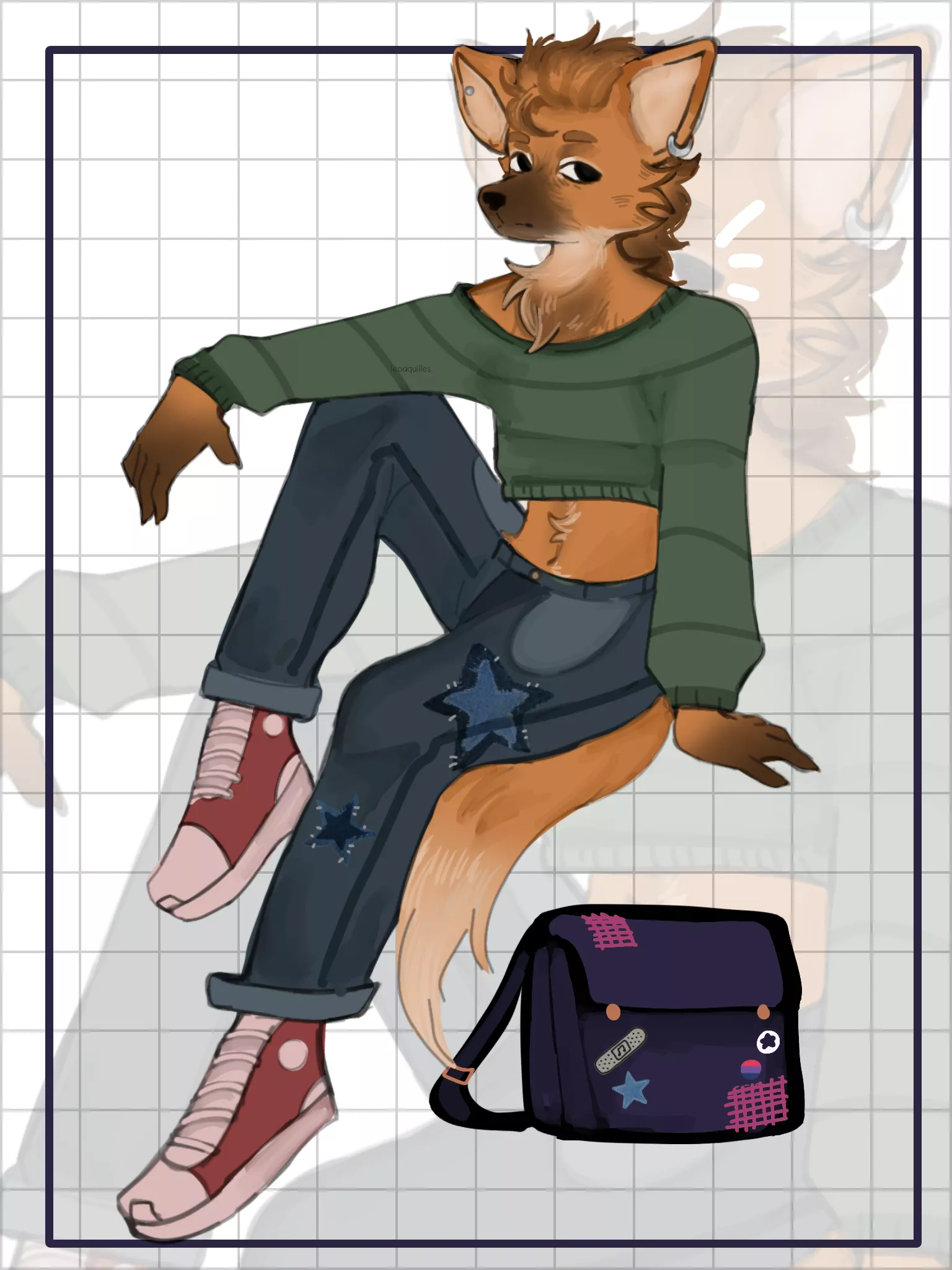 Maned Wolf ✩ (Art by me)