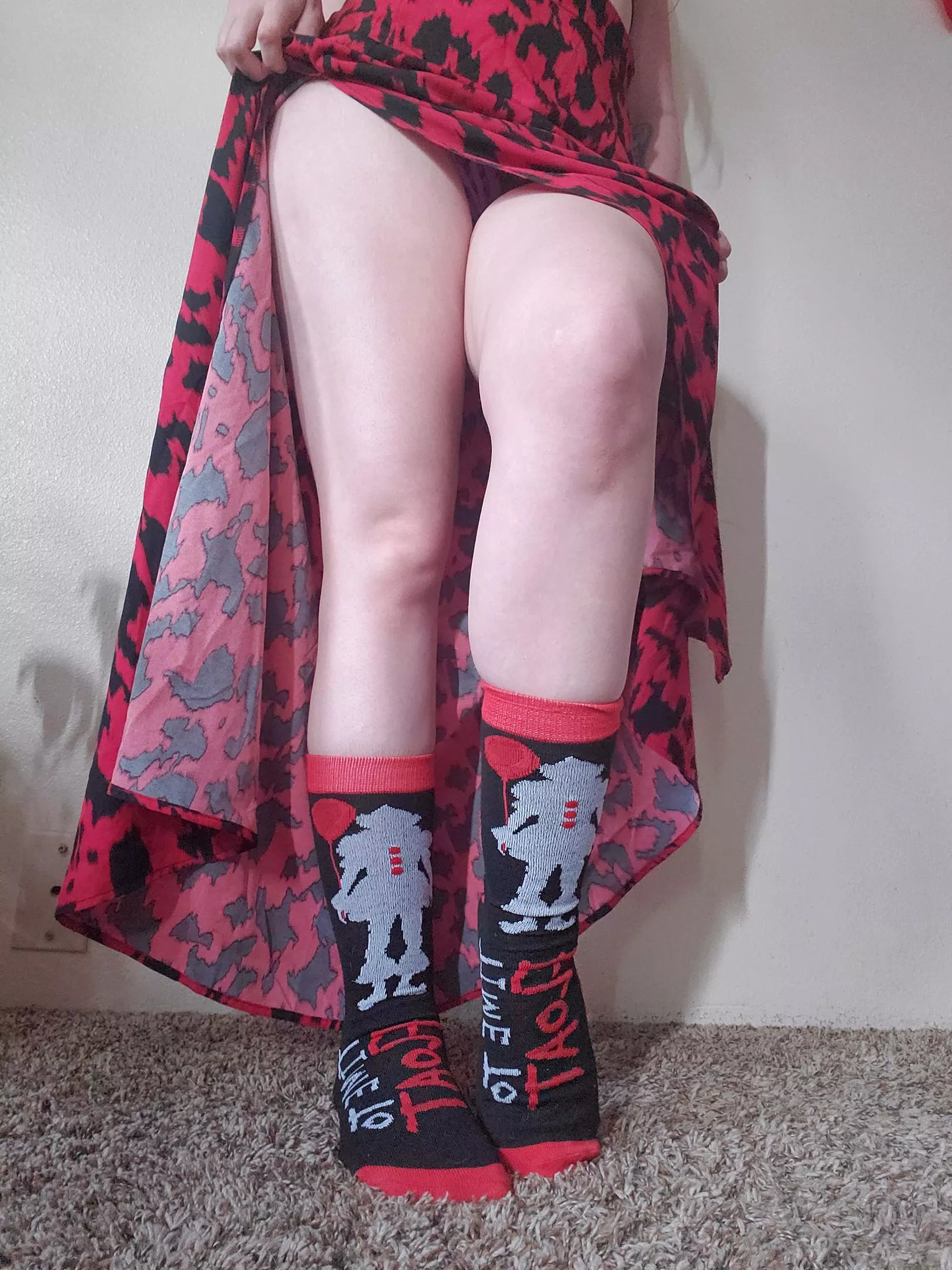 My socks are the best thing about my outfit [Selling]