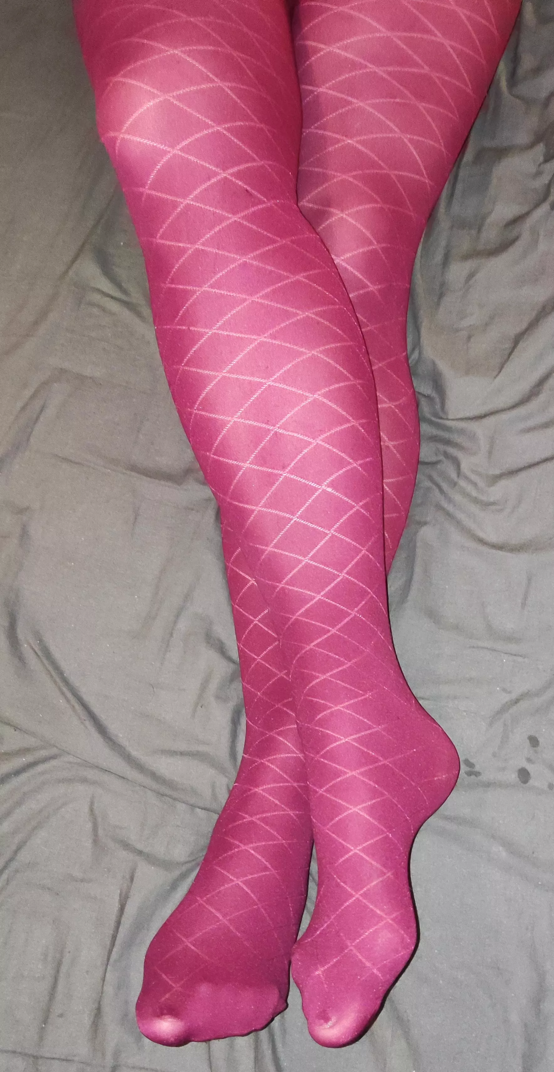 [oc] my pattern nylon footsies and legs 😋