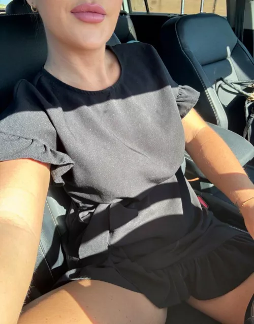 Panties or no panties, what’s your guess? 