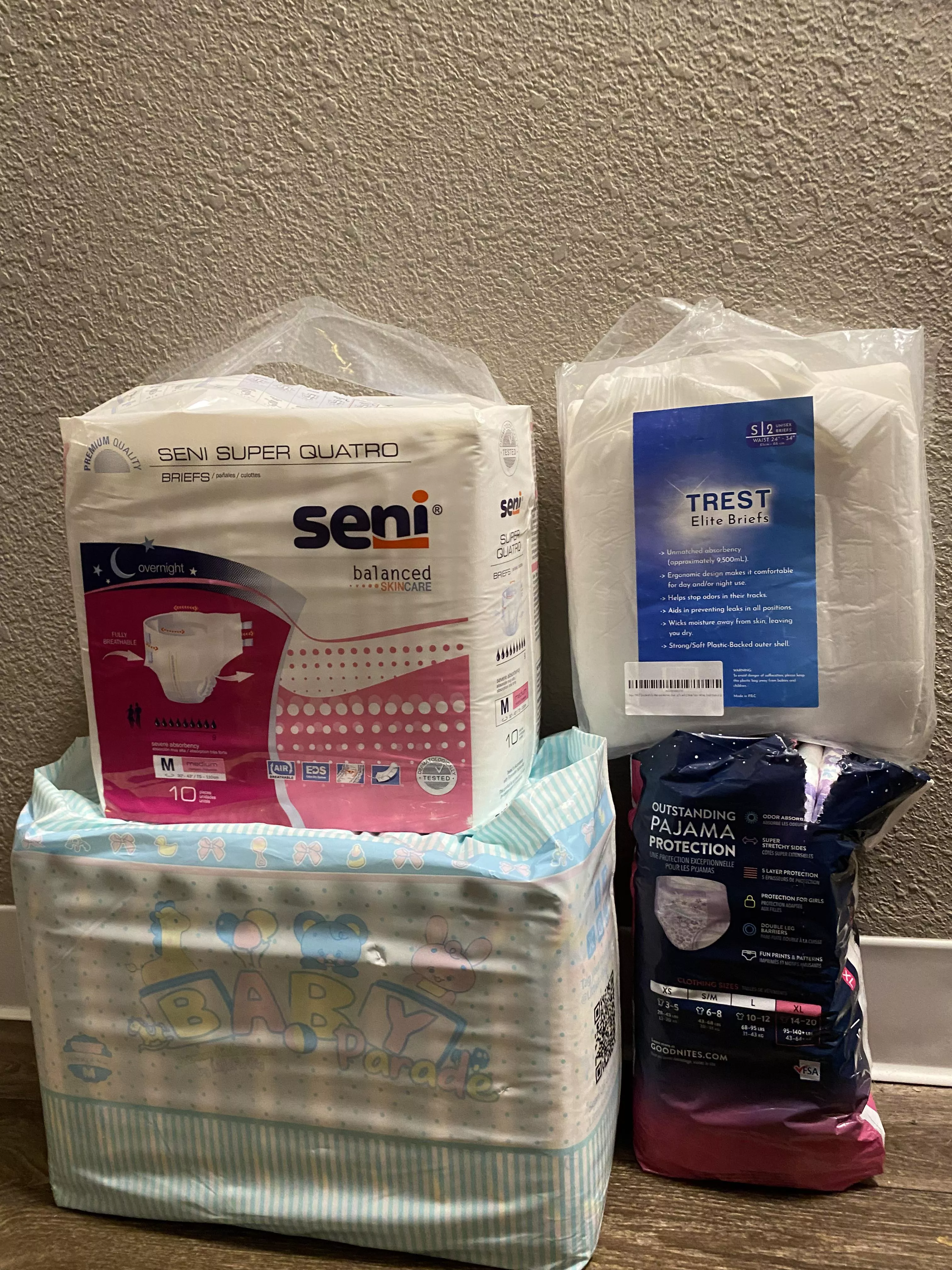 Payday Diaper Haul! (Last bag of LFB I’ve been out of the ABDL news cycle for a bit)