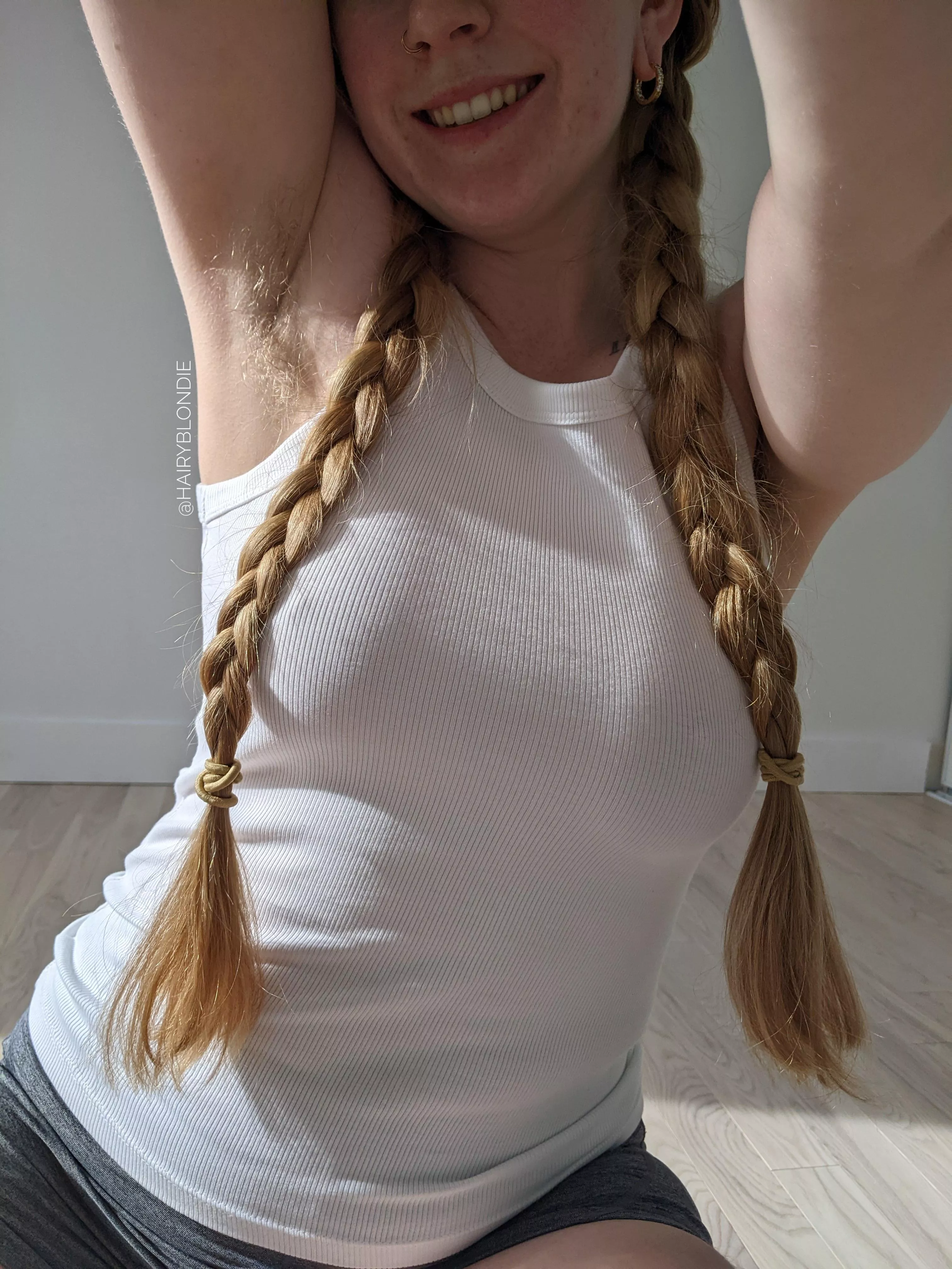 Play with my braids while you sniff my pits