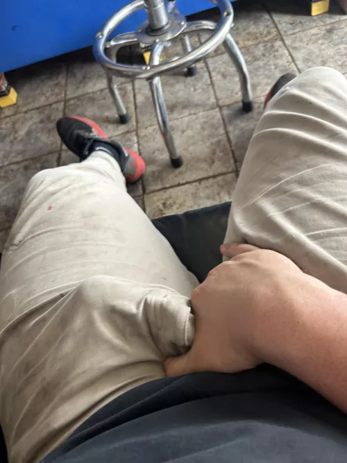 Ready to get home from work and stroke.