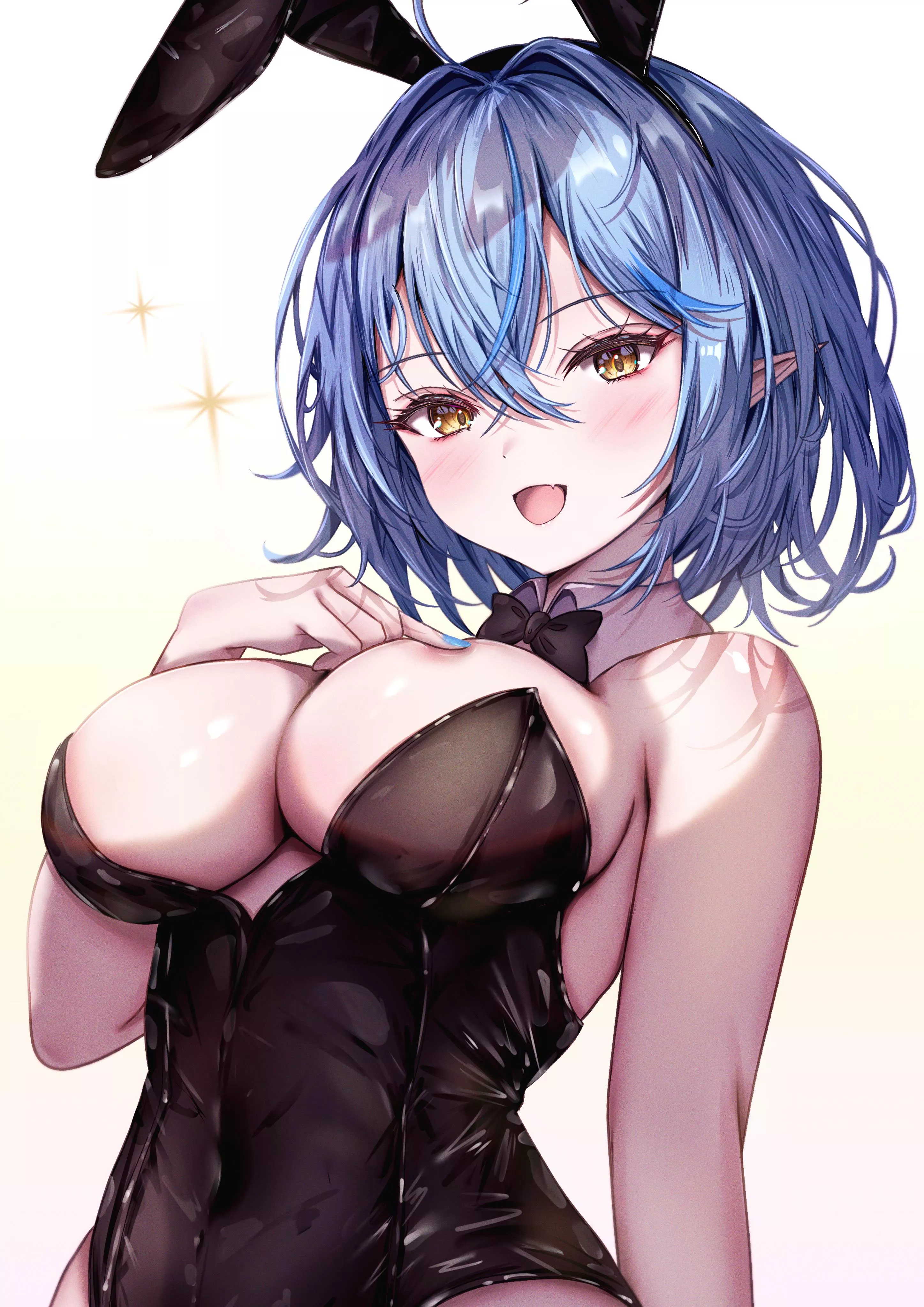 Short haired bunnygirl lamy