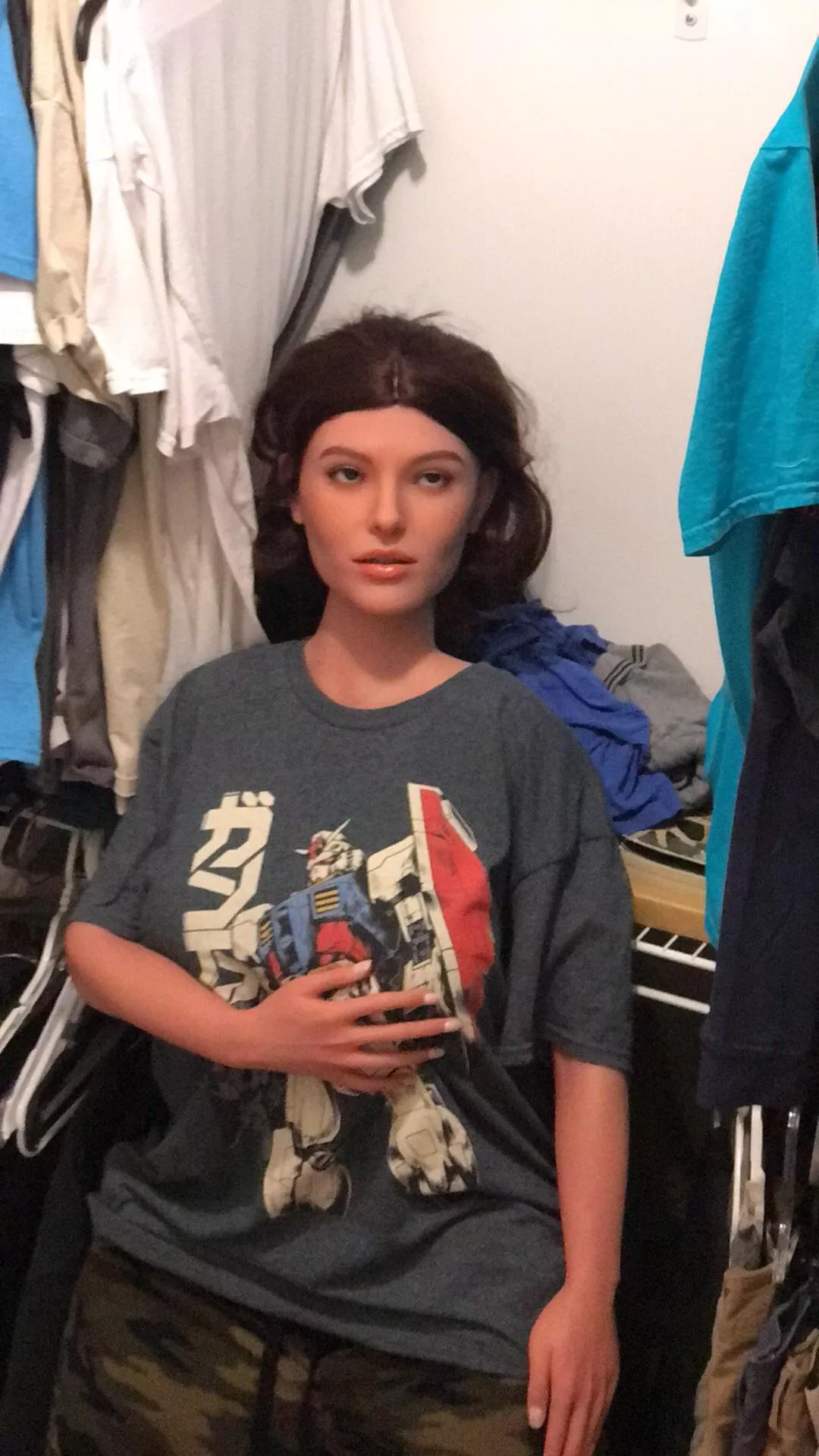 Silvia wearing my favorite shirt 