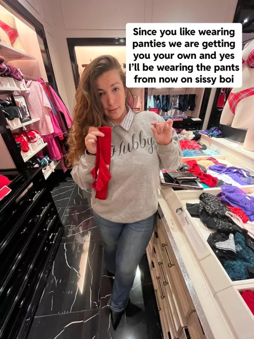 Since you like wearing mine we will get you your own cucky 