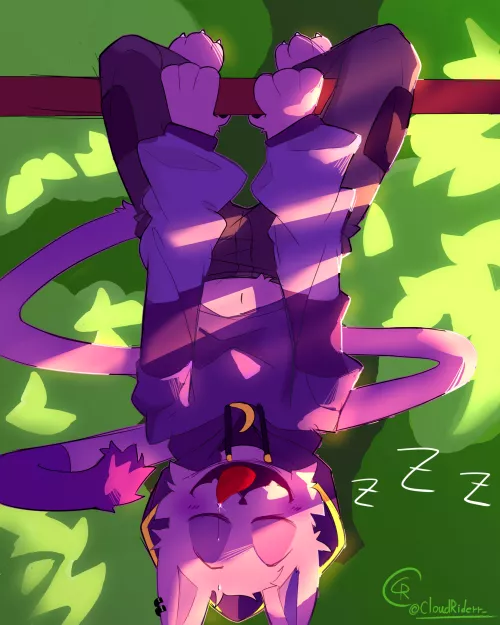 sleeping car (art by me)