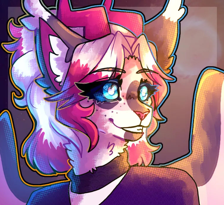 Smile like you mean it! (art by me)