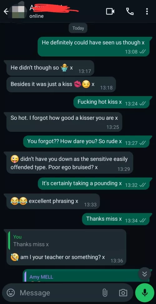 Someone's naughty sexting wife