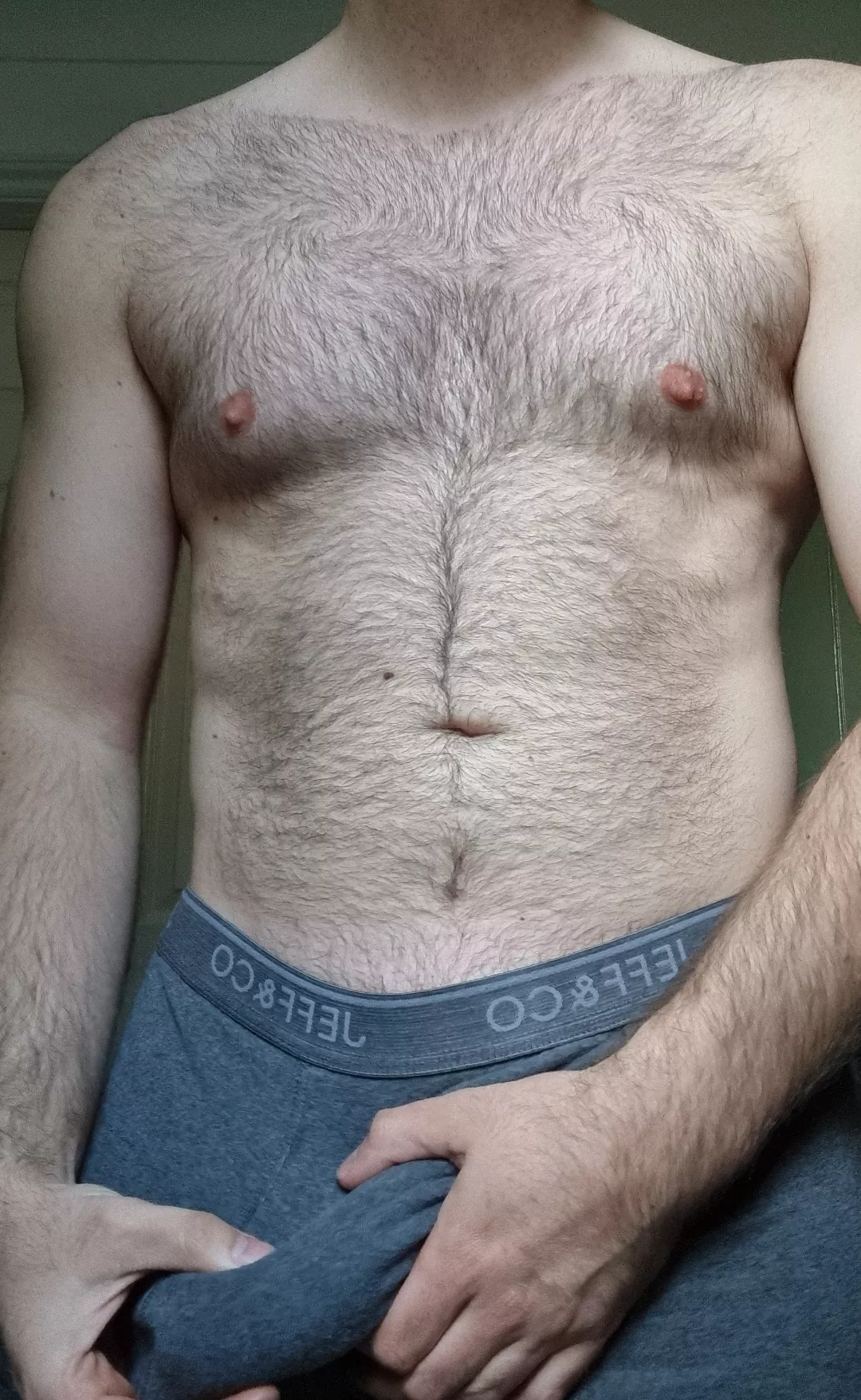 The spirals show more when it's trimmed. 