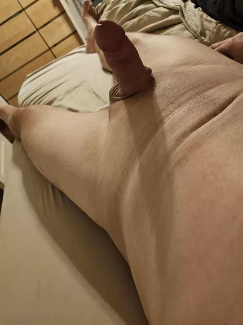 This chubby dad was feeling thick today.