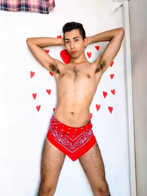 TWINK WITH HAIRY ARMPITS WITH A DESIRE FOR COCK [OC]