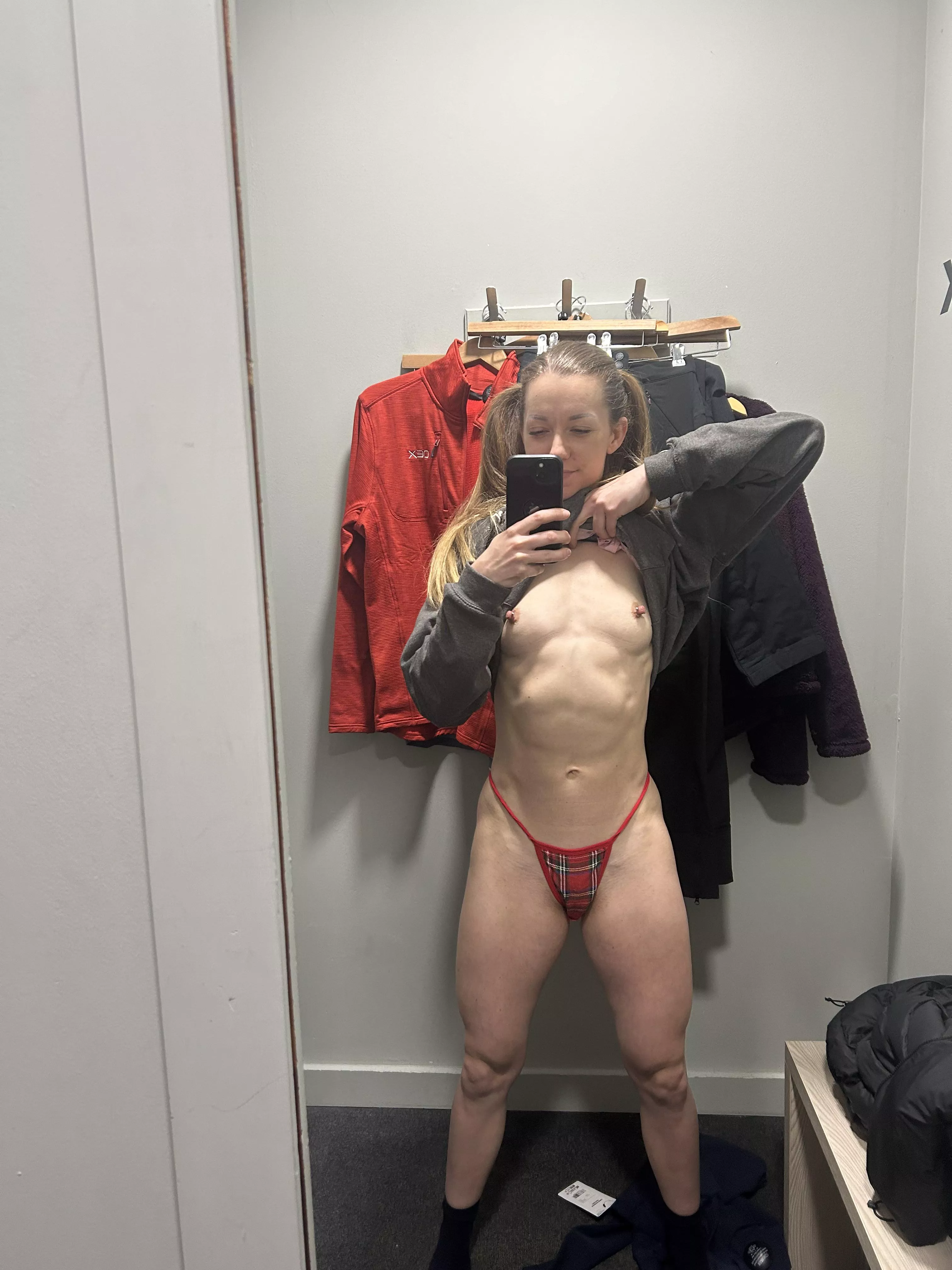 was out getting myself some hiking trousers today, couldn’t resist a little flash 