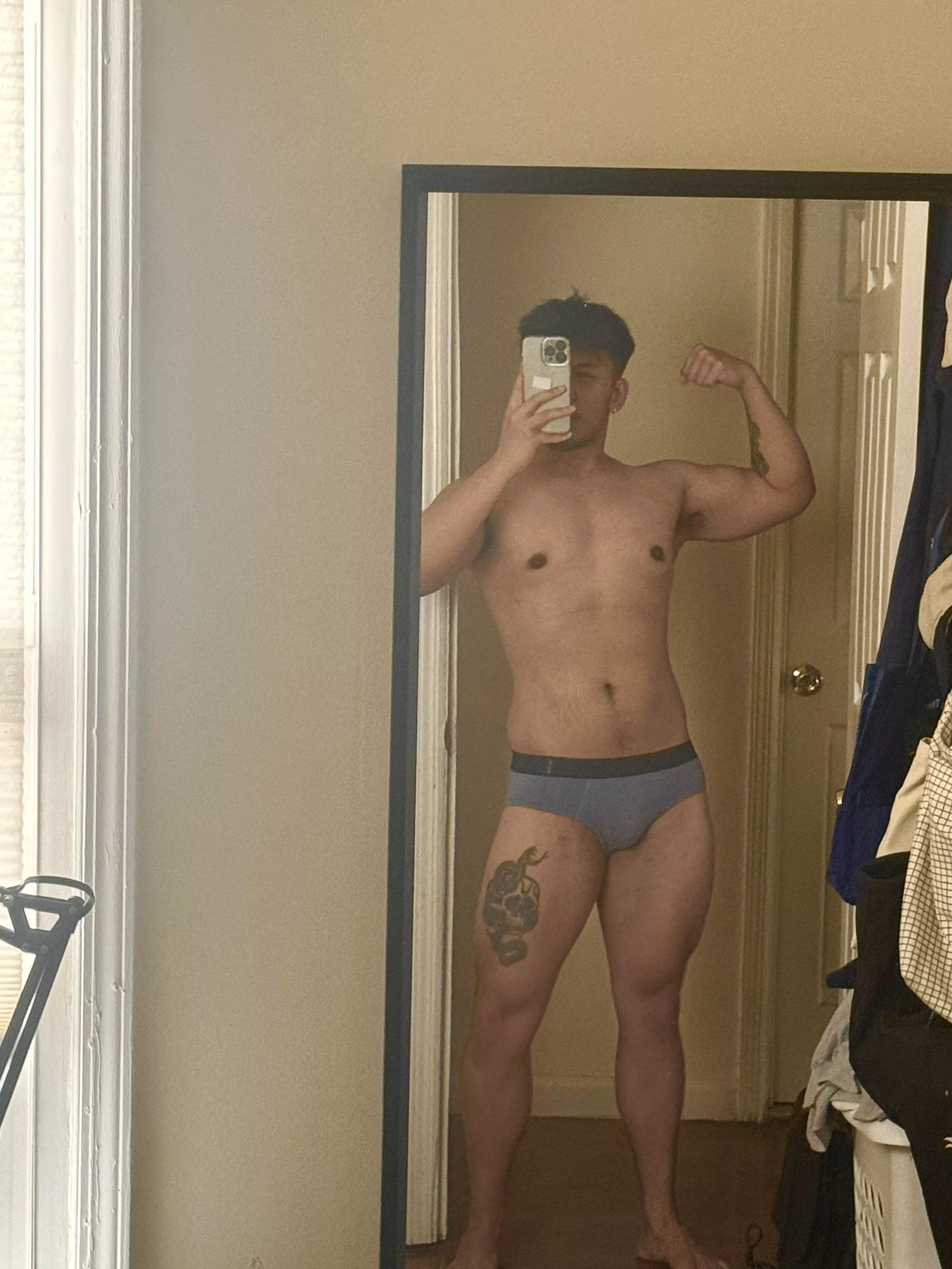 Wearing briefs make me feel so sexy. Anyone else?