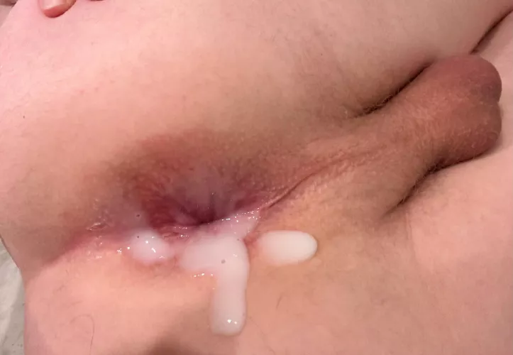 When he leaves you filled and walks out…