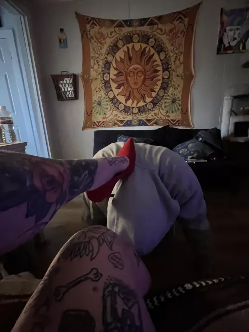 where you belong, beneath me