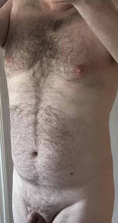 With hair like this, who needs clothes!