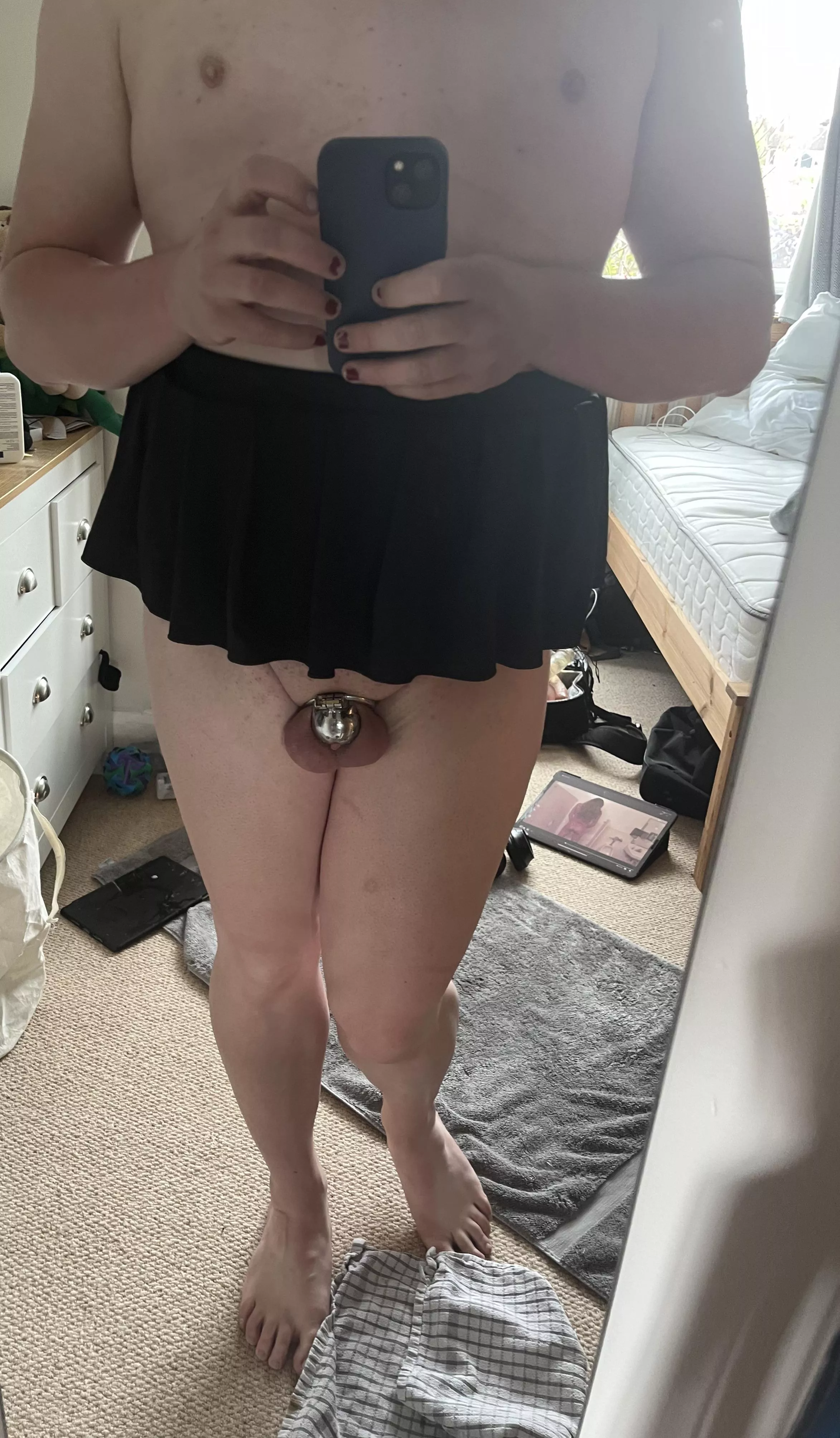 you changed the uniform sir? 