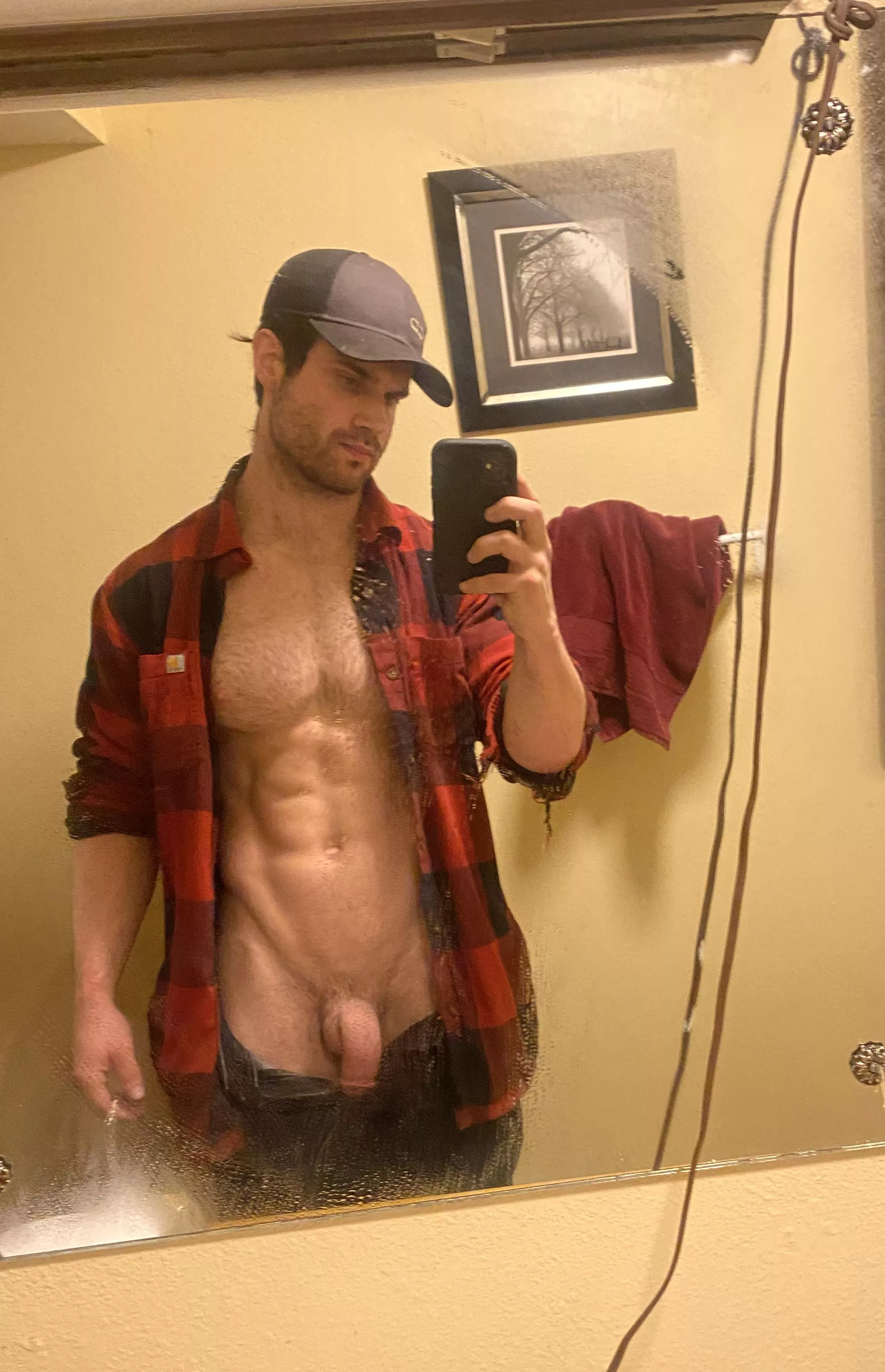 You guys wanted me to post more. What would you do if you walked in on me like this