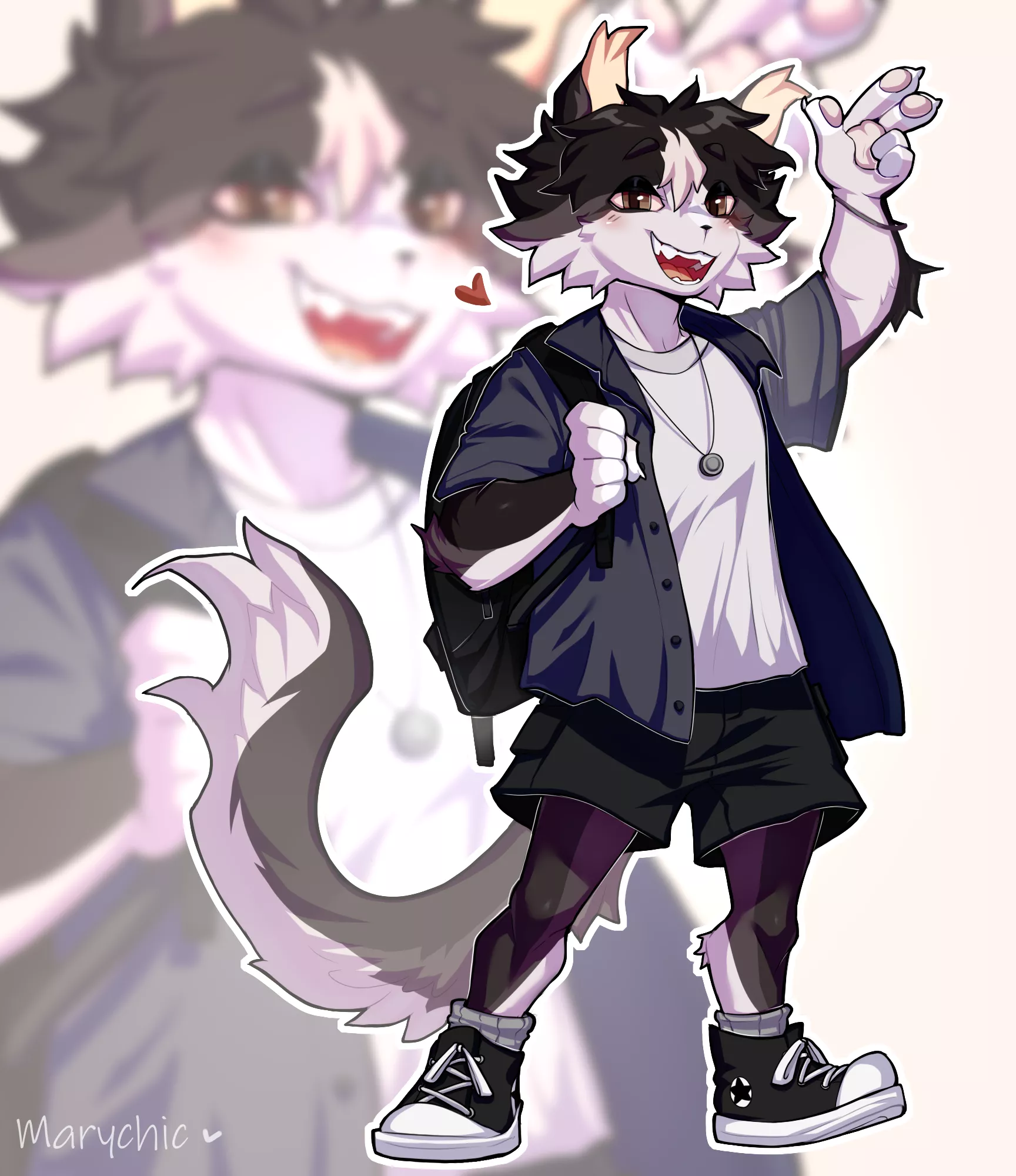 A cat on his way :D Commission done for discord user x3 (Art by me)