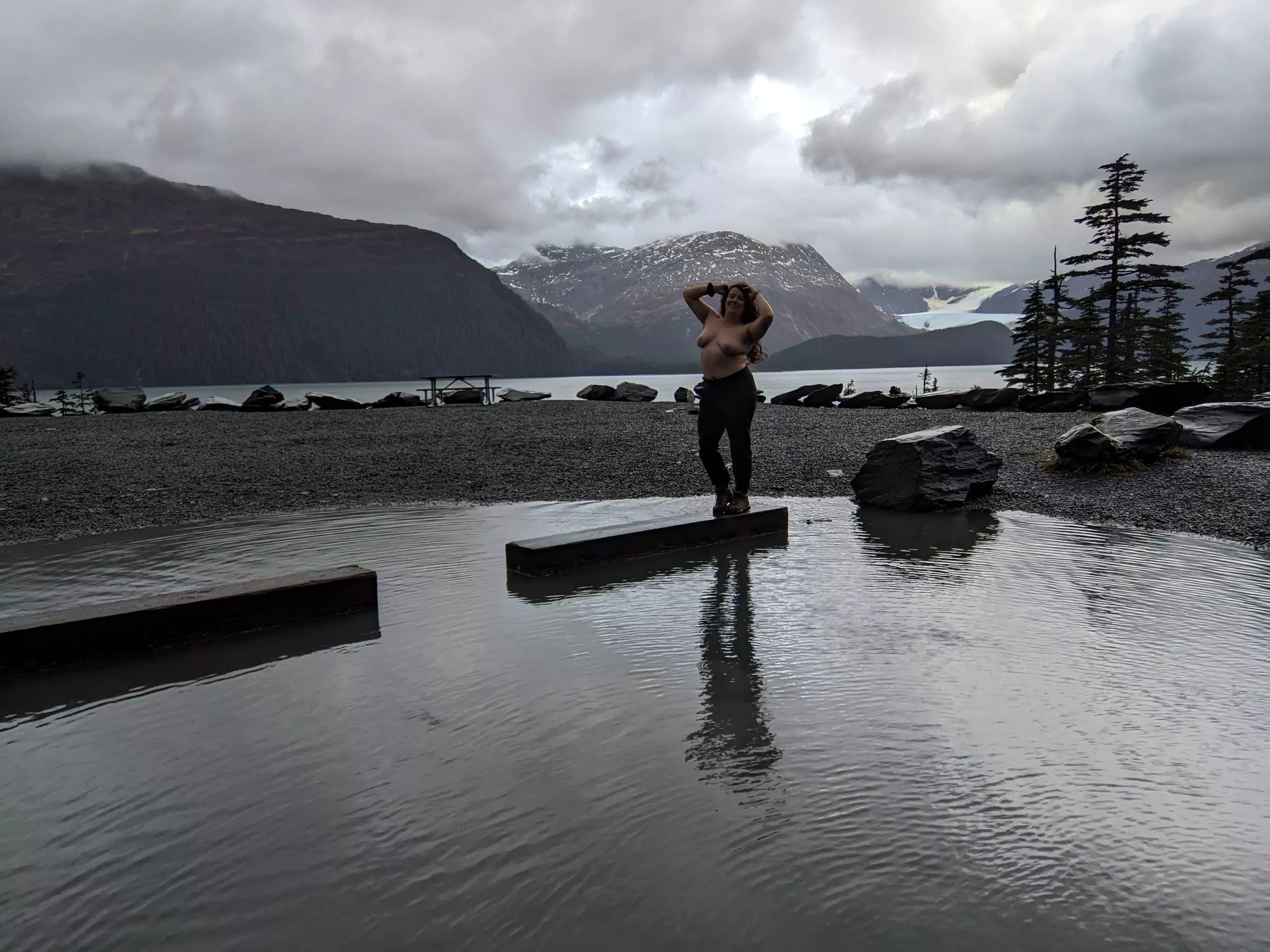 Alaska is the best spot of naked adventures