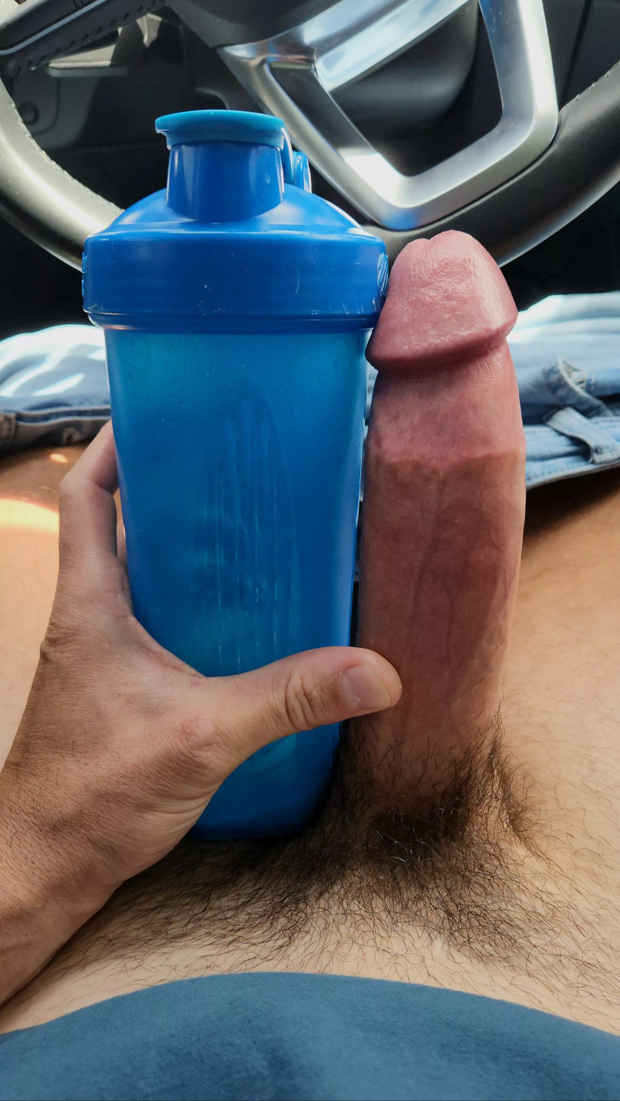 Any guys want some of my protein shake?