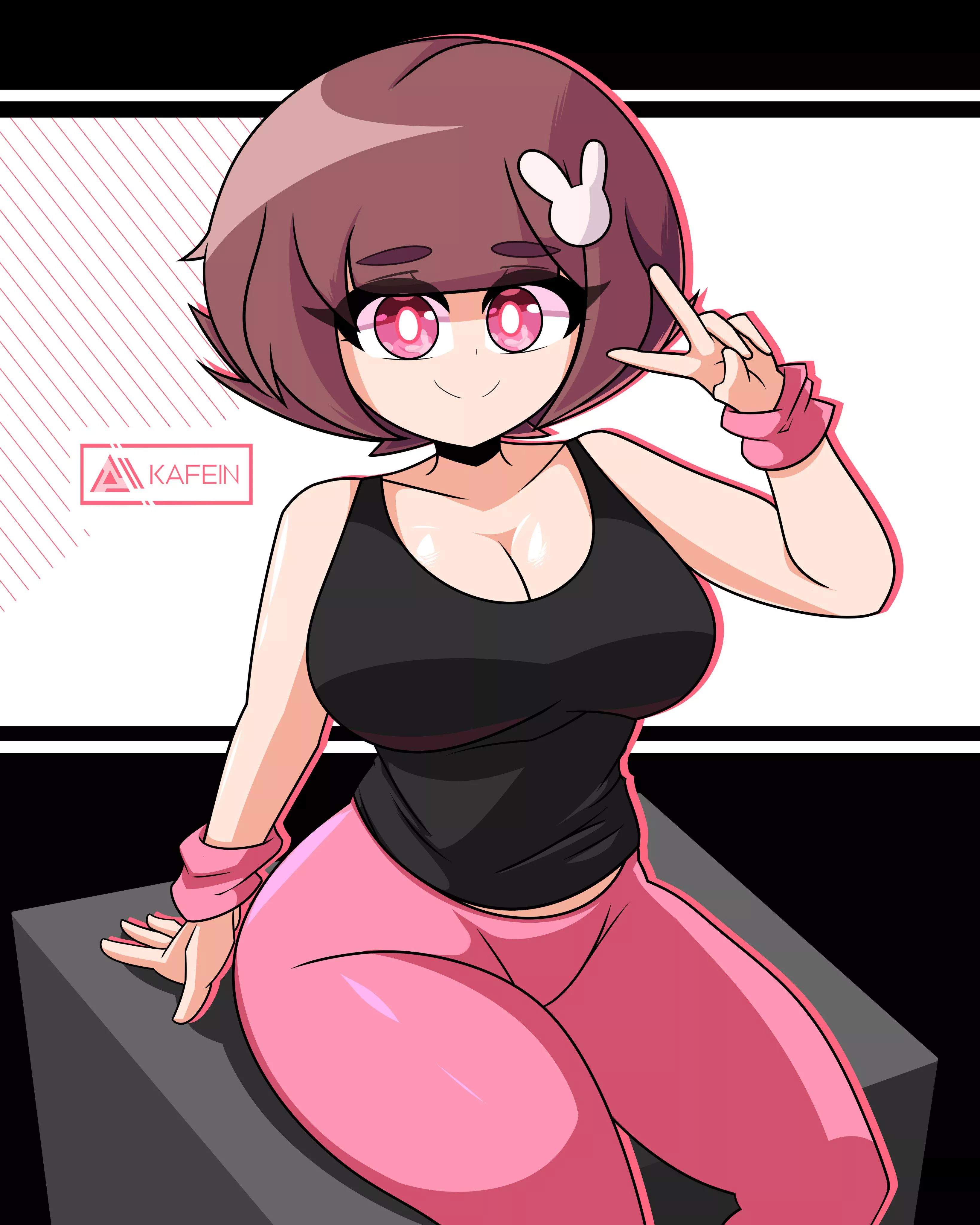 Ayo Moka after her workout