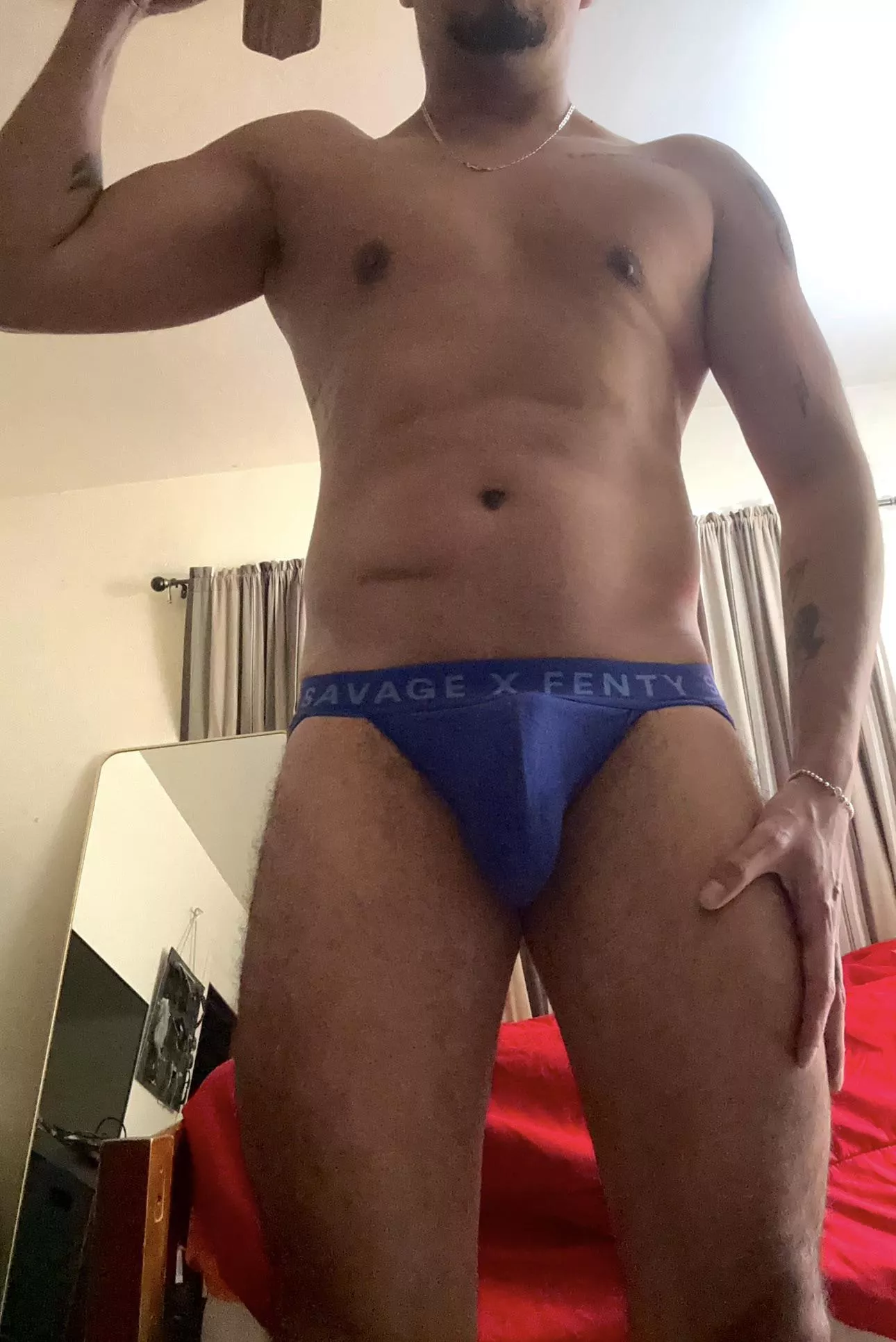 Can I squeeze your head with my bicep when you're in my pit?