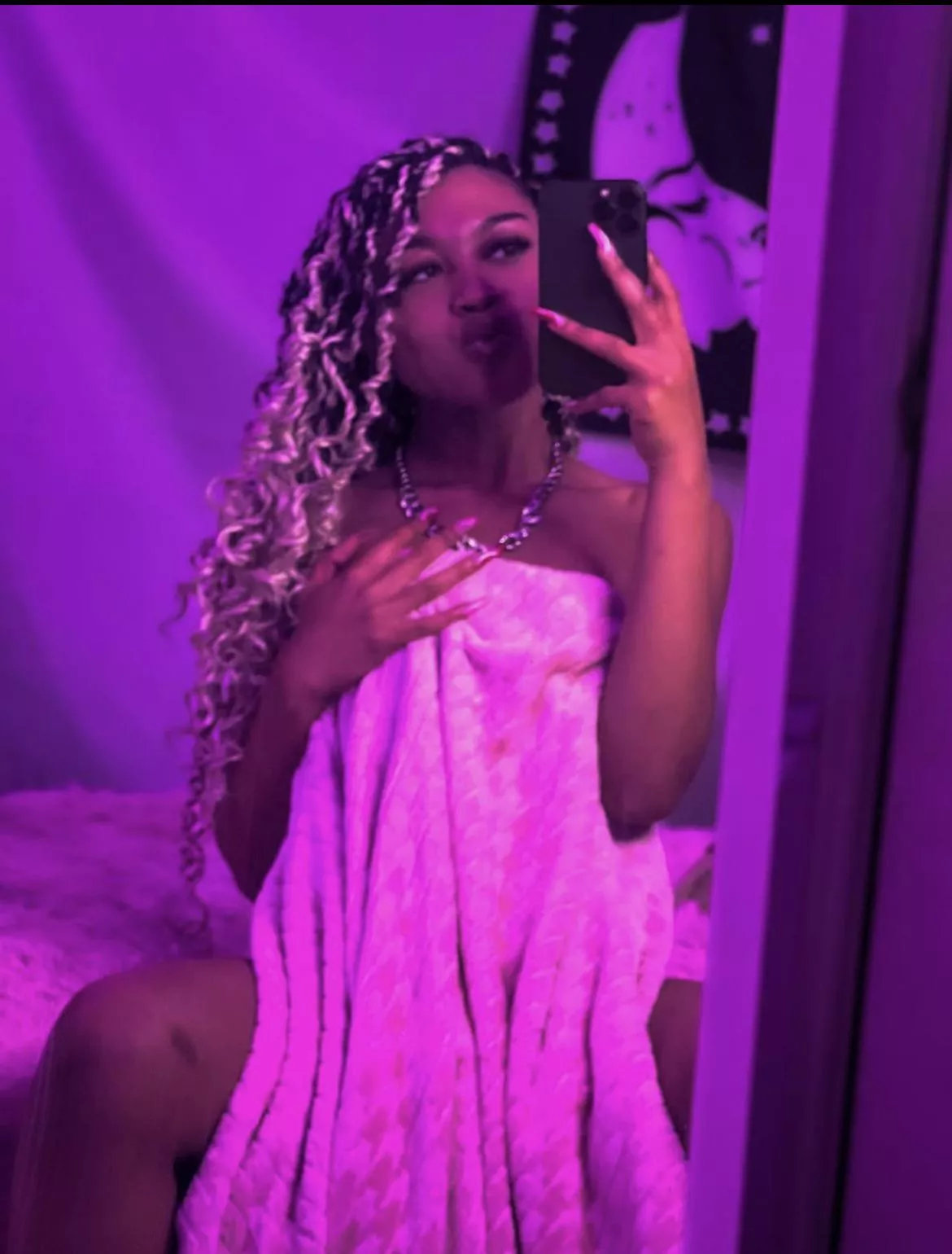 Come and rip this blanket from me