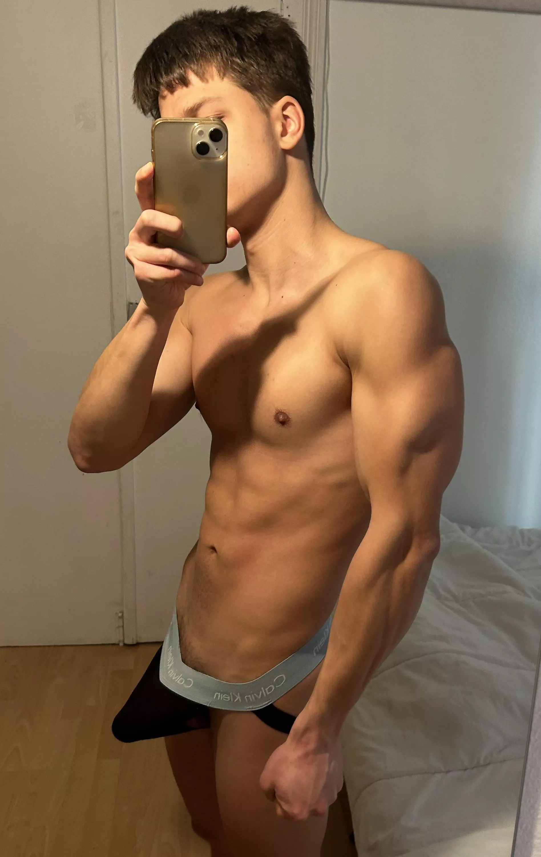 Do you like my morning bulge?