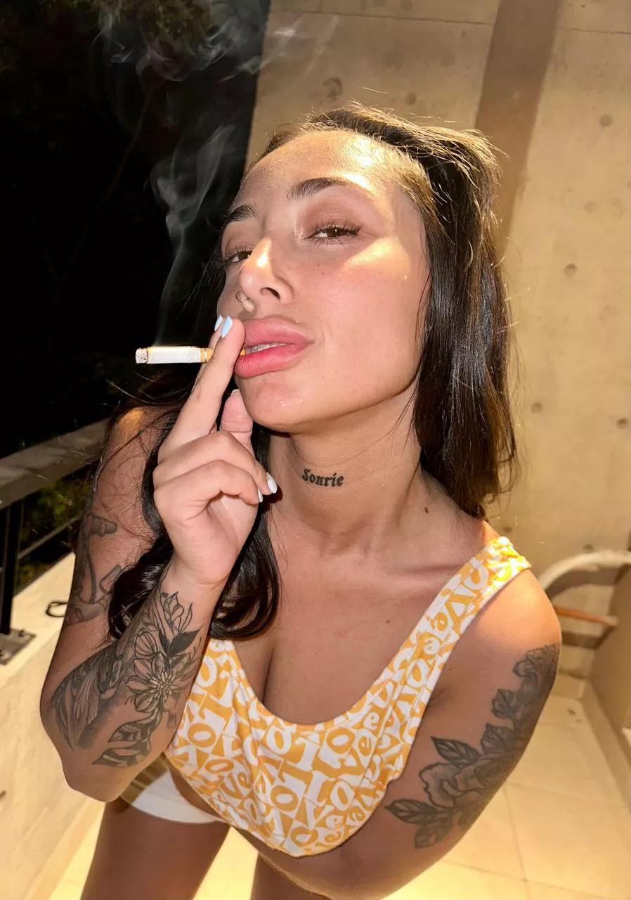 Do you want me to blow this smoke at you?