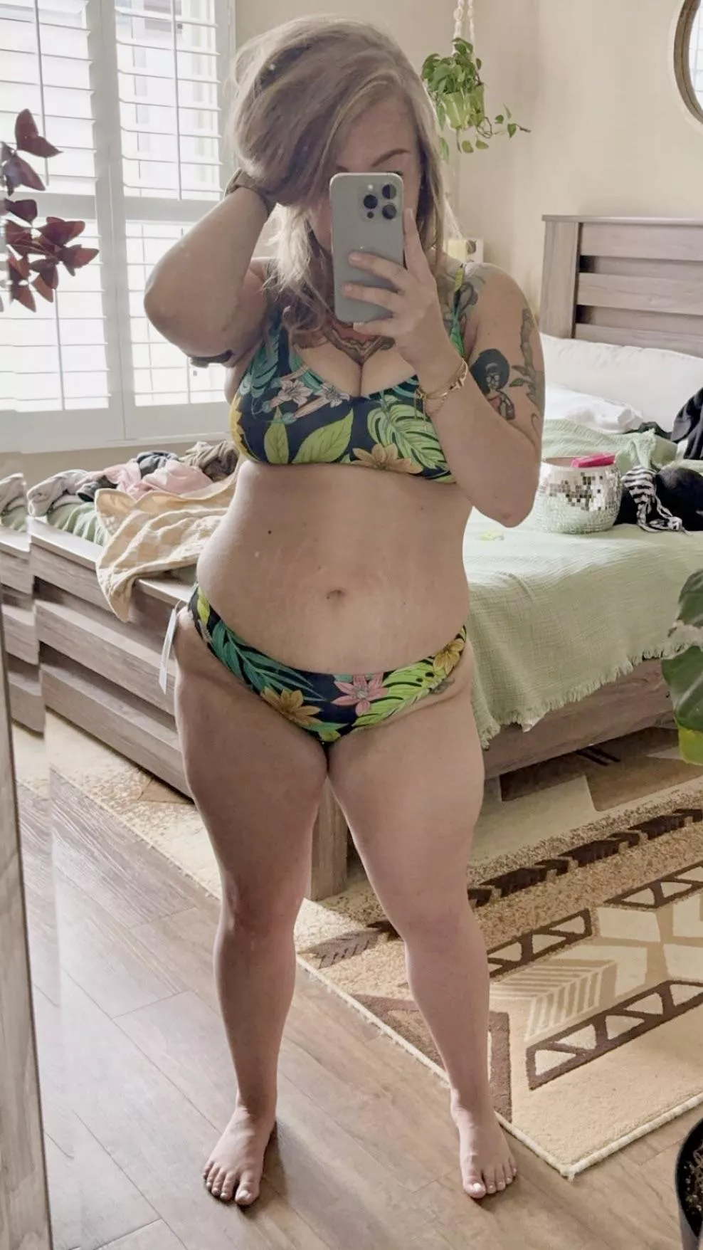 First bikini since 2012… it look okay? 🥹
