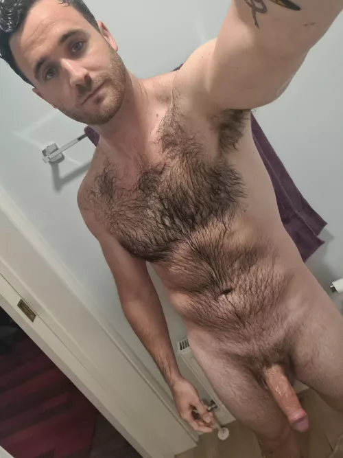 Fresh out of the shower