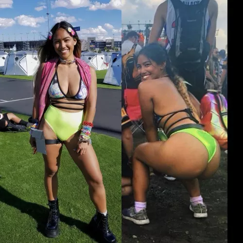 Front or back gets the 💦