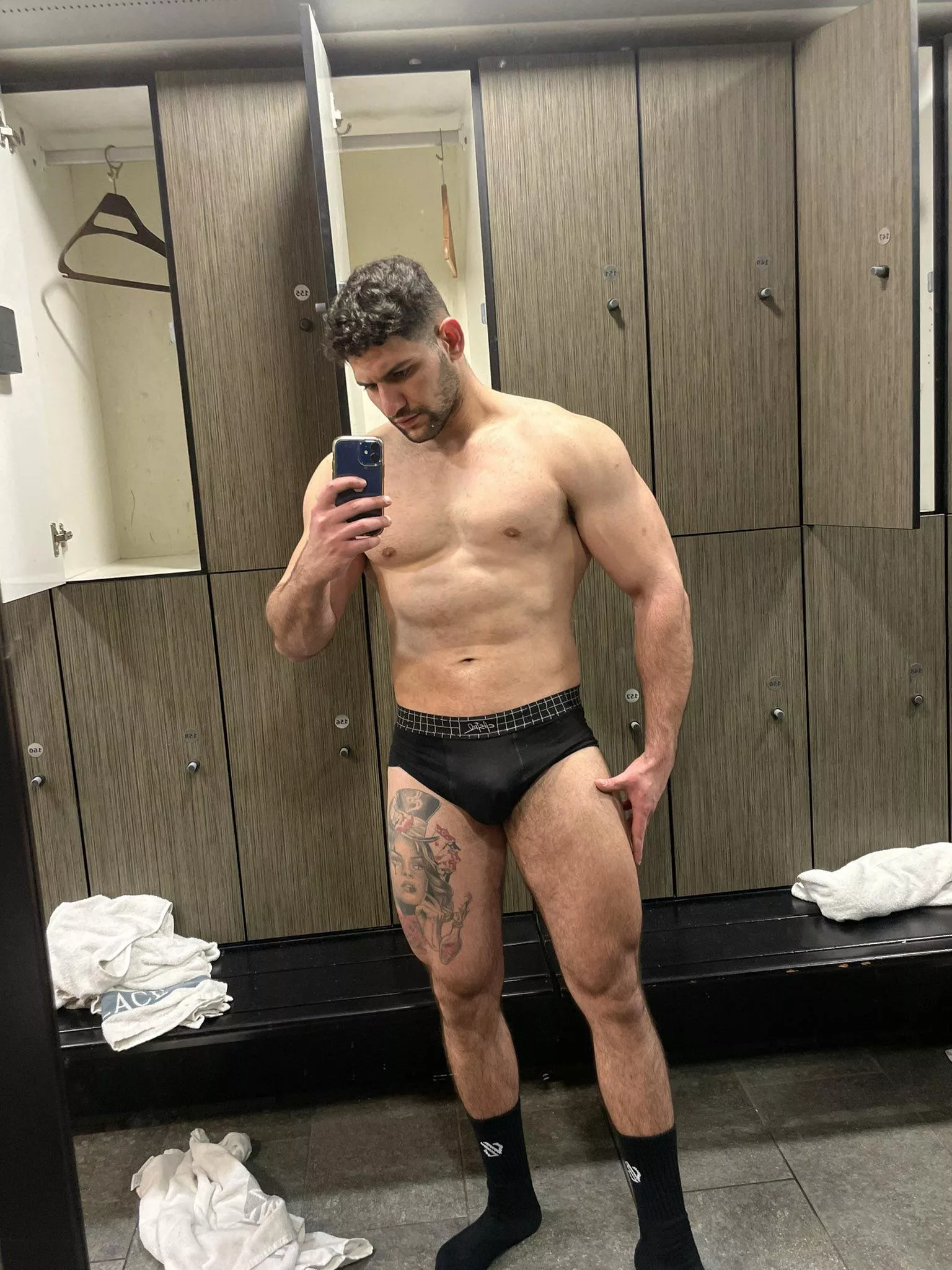 How about those black briefs?
