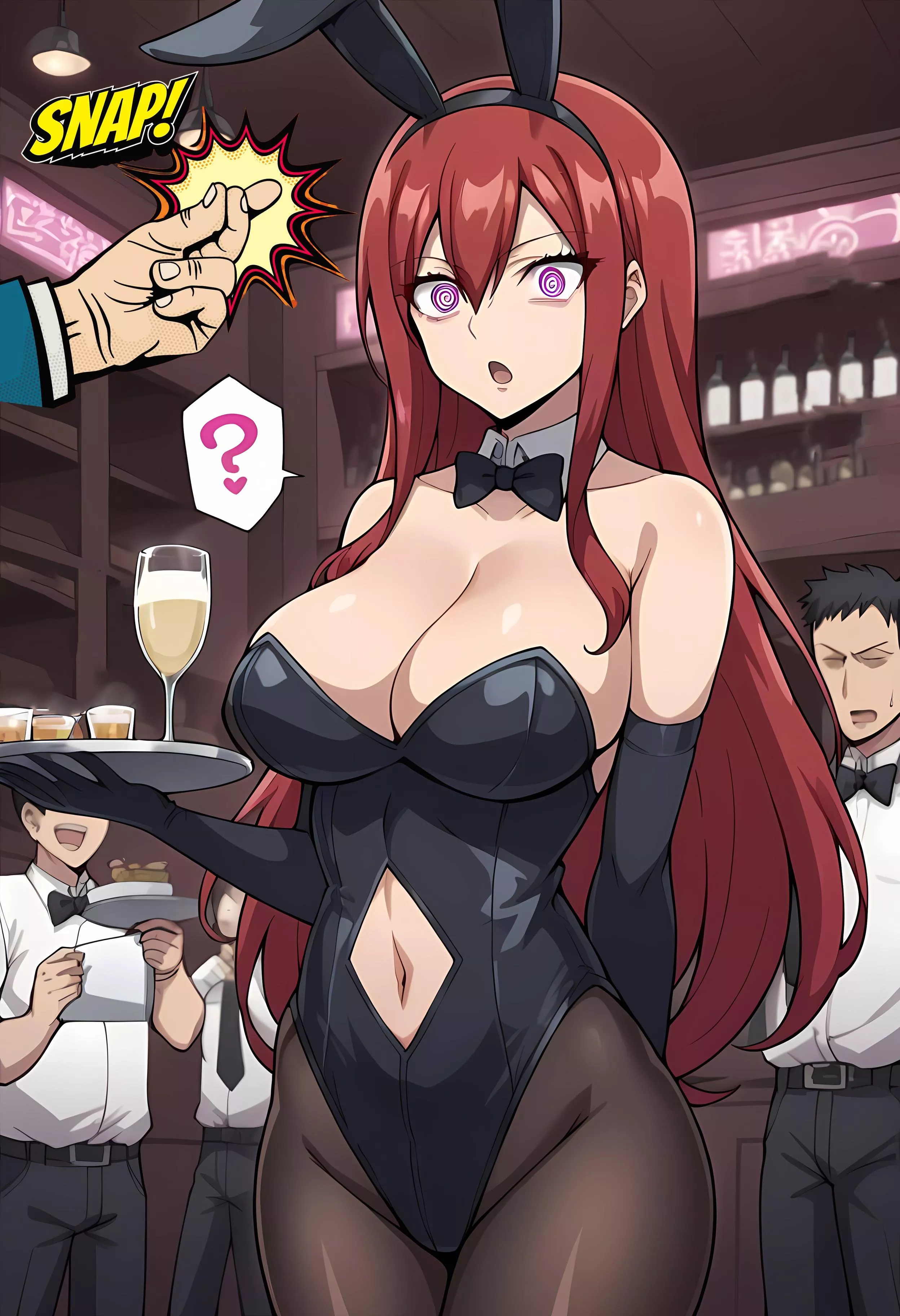 Hypnotized Bunny Erza Scarlet 