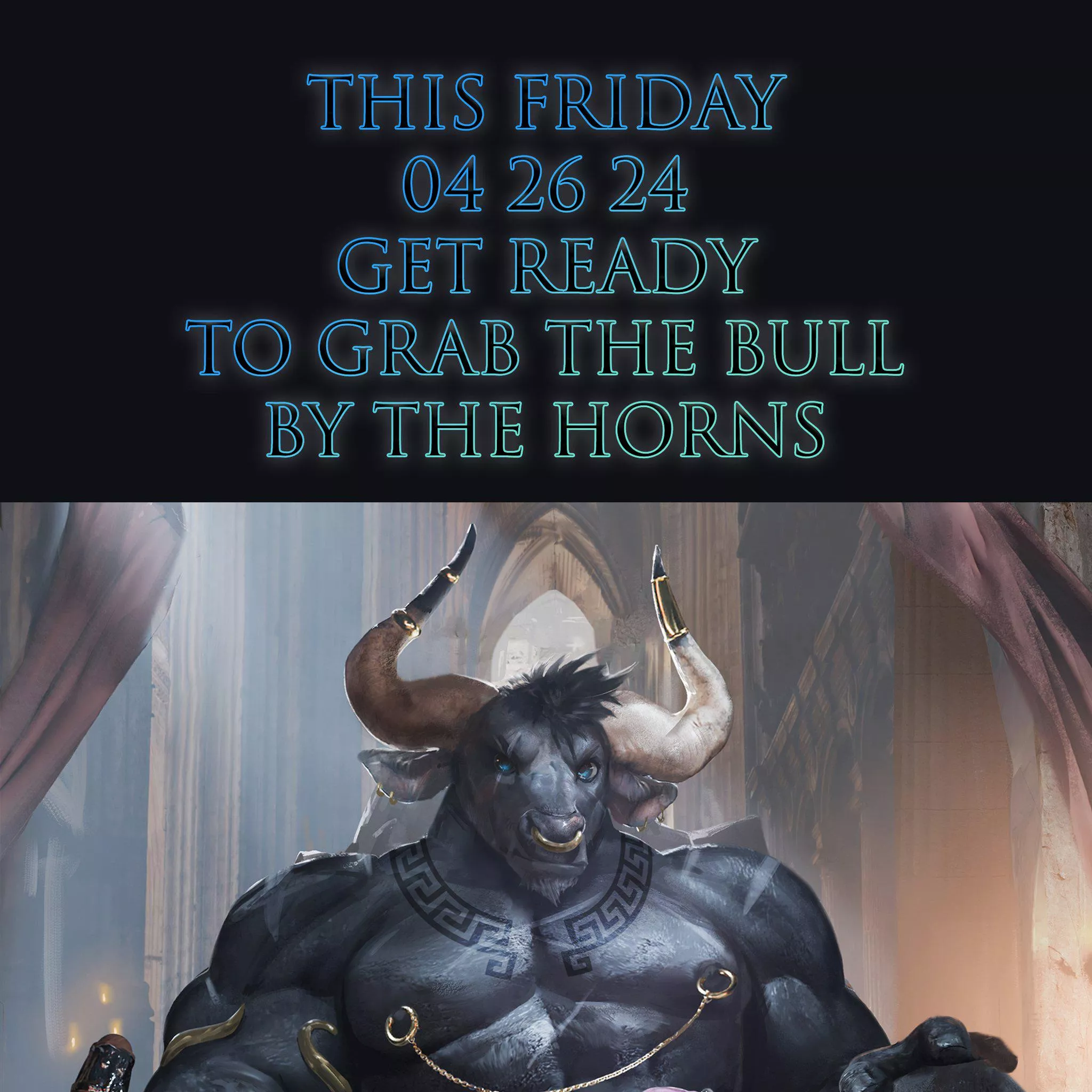 I am beyond excited to see this guy's dick tomorrow!! 🐂🖤