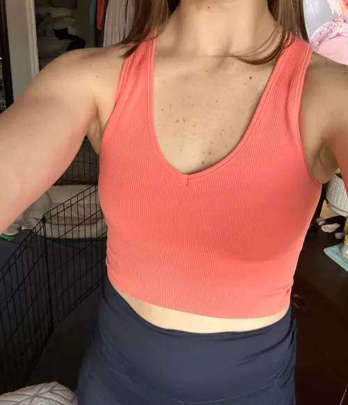 I feel like this color makes my freckles pop