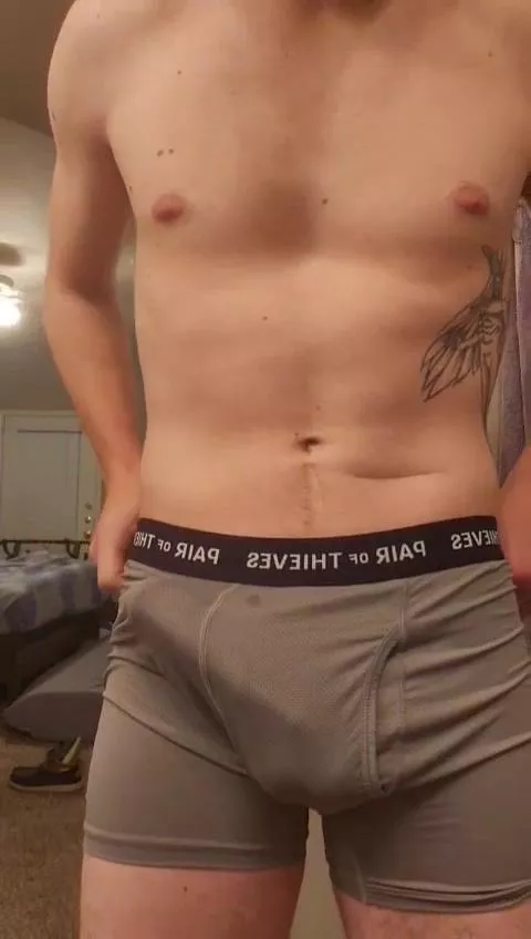 If you casually saw my boner would you sneak a couple pics?