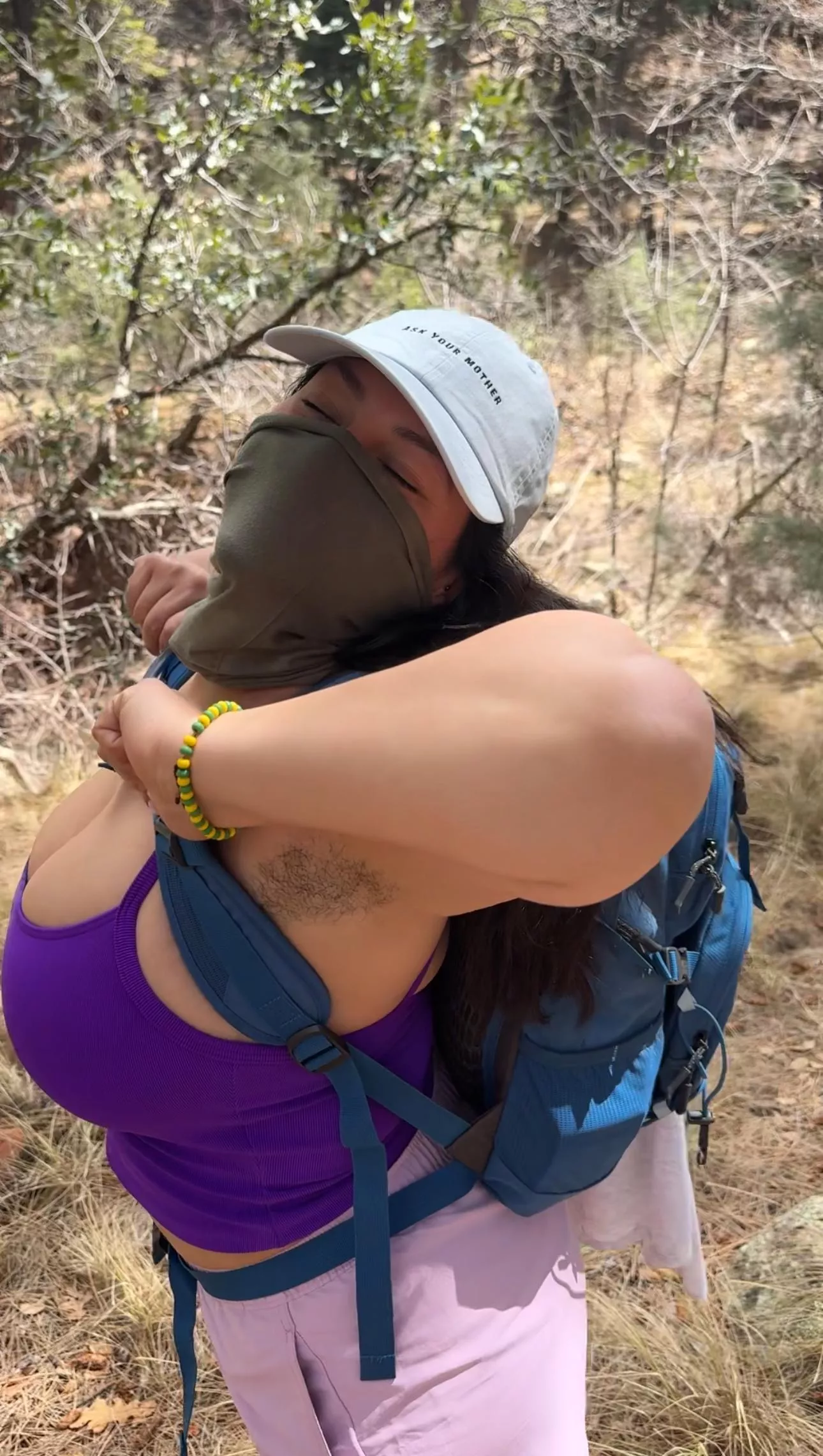 I'm excited to be hiking again!